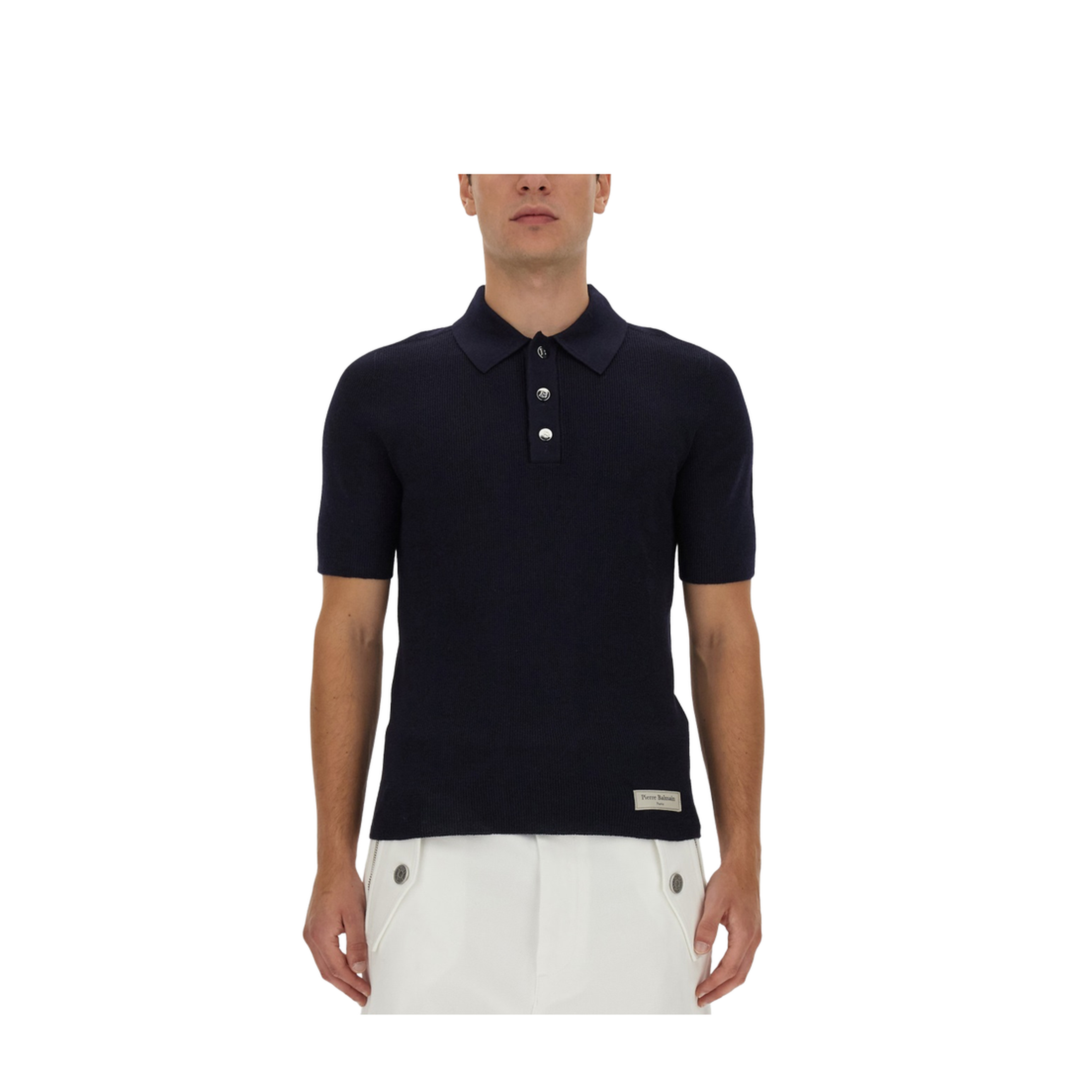 Polo with Logo Patch