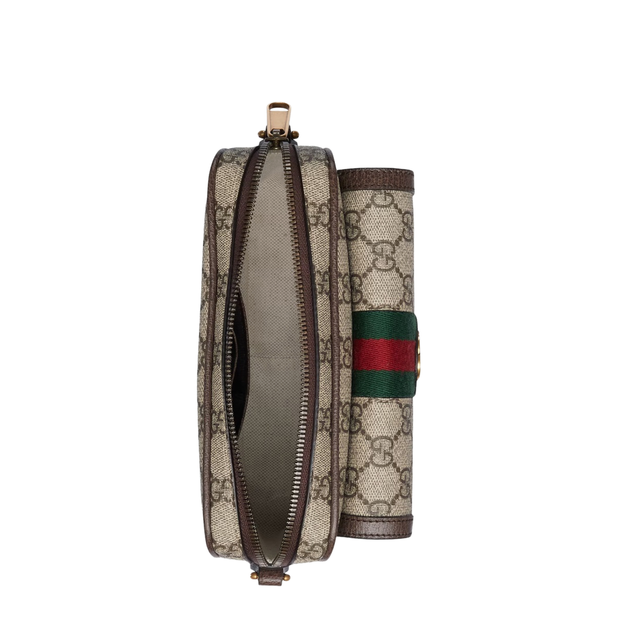 Ophidia Mini Canvas Bag - Beige