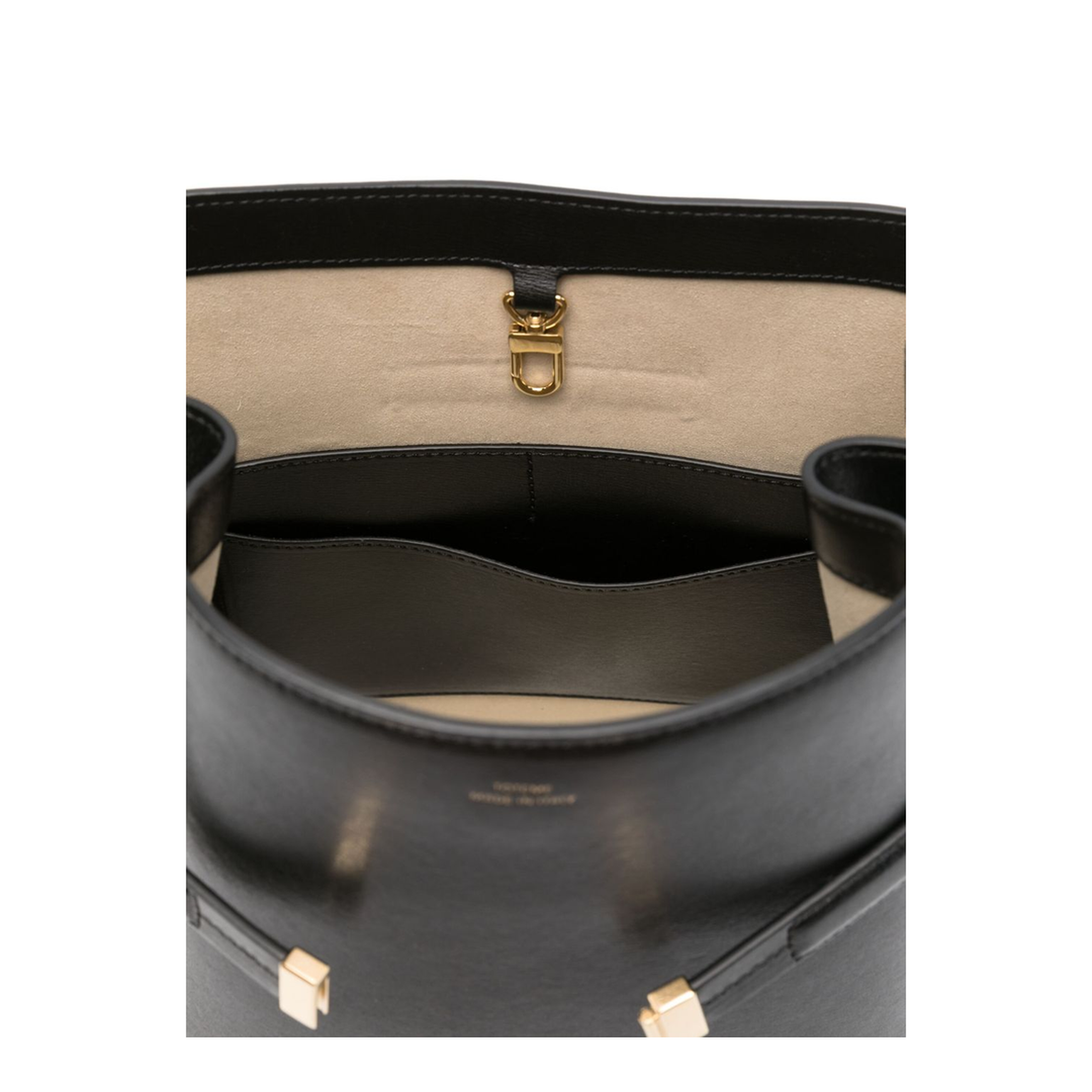 Belted Bucket Bag