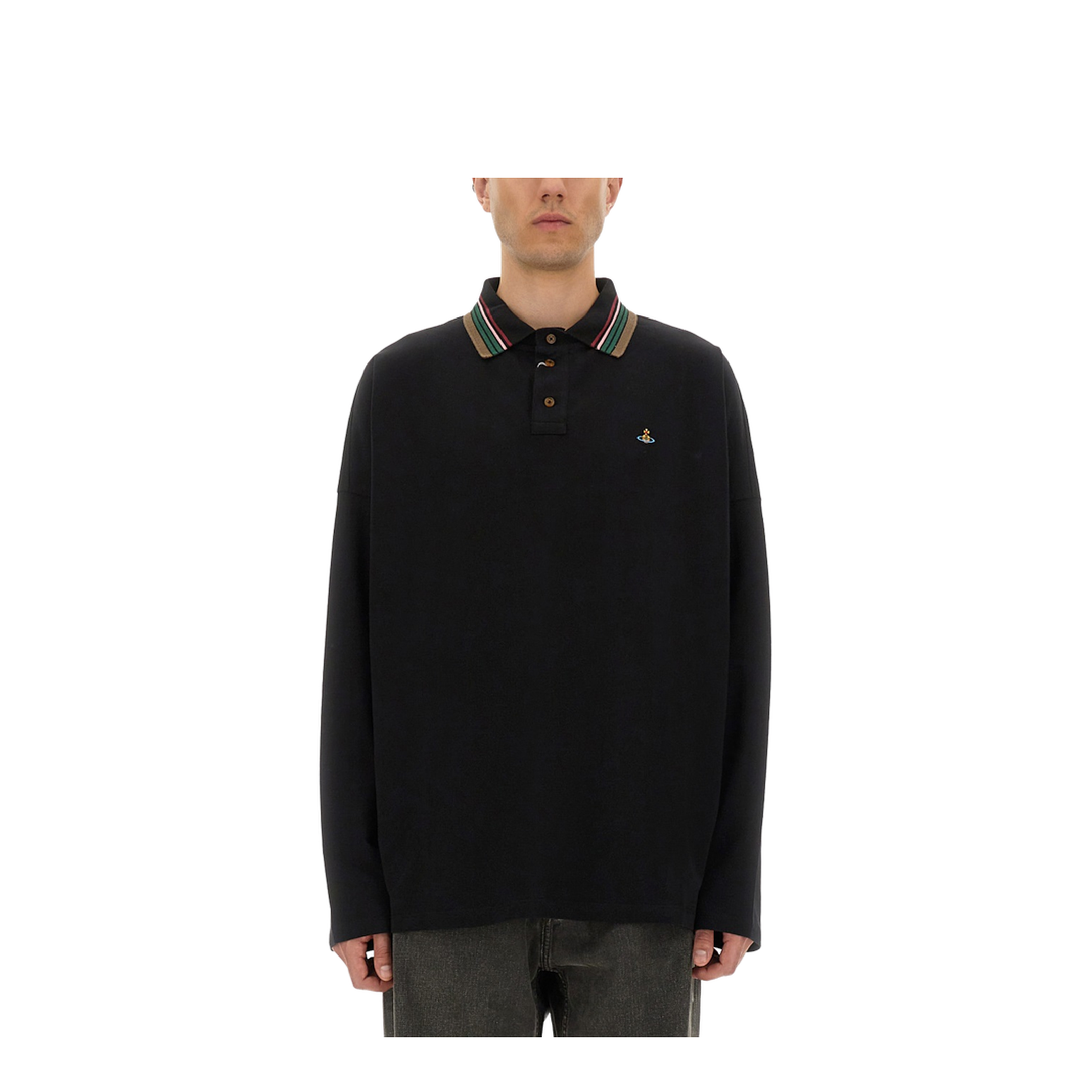 MAYFEYR - Vivienne Westwood - Long-Sleeved Polo Shirt - 2H01000QJ0009N401