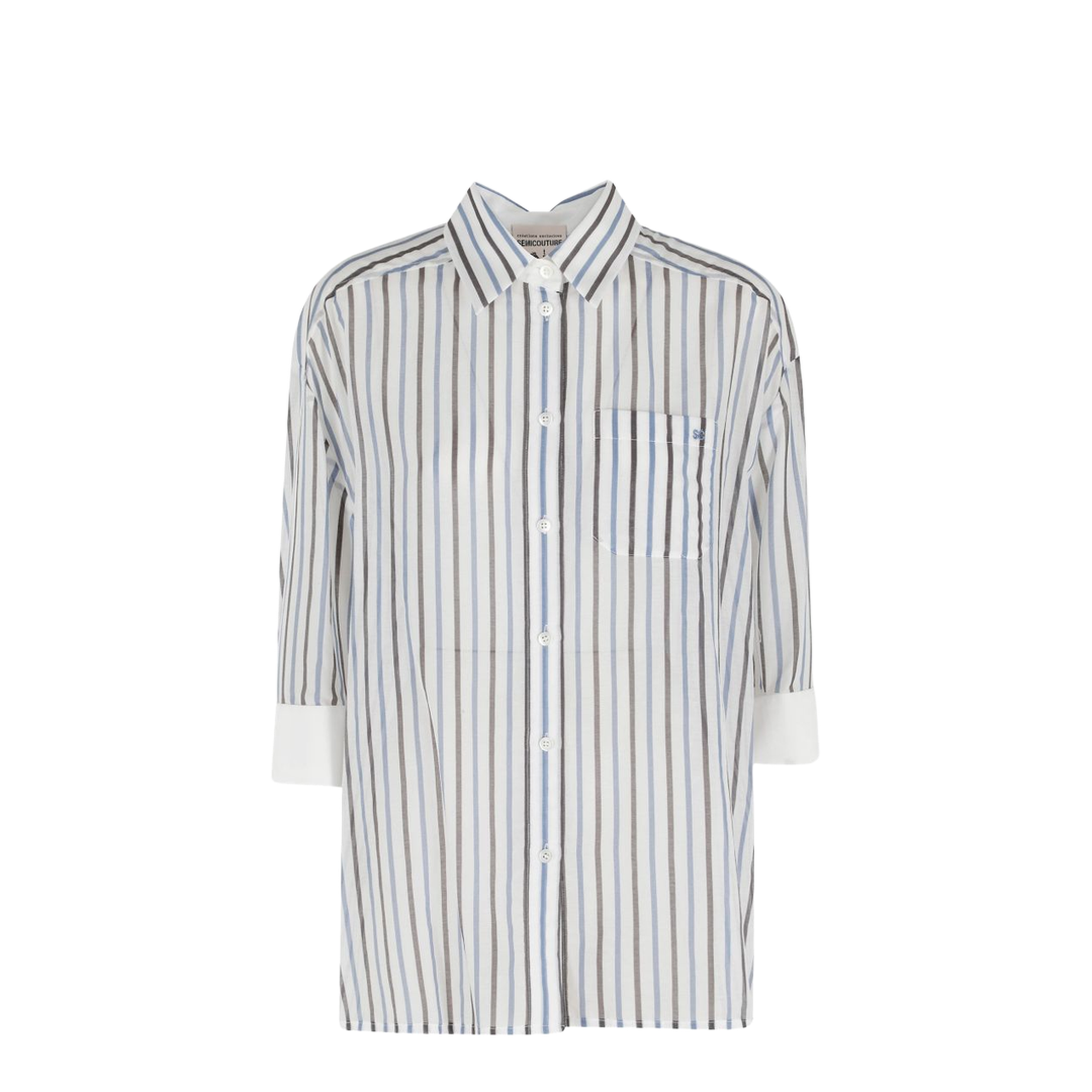 MAYFEYR - Semicouture - Shirts Blue - Y6SK54RG104