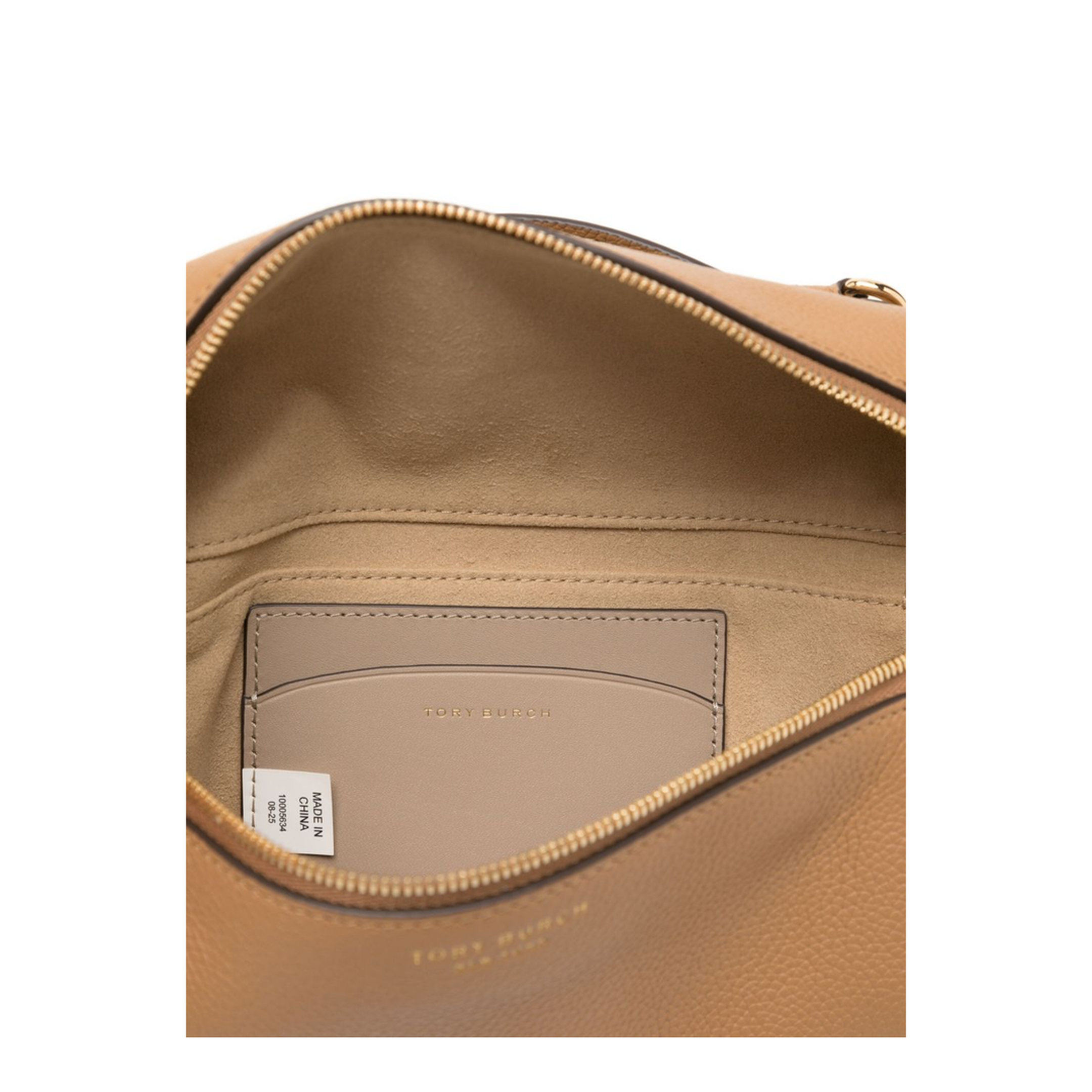 Romy Slim Mini Bag With Beige Leather Top