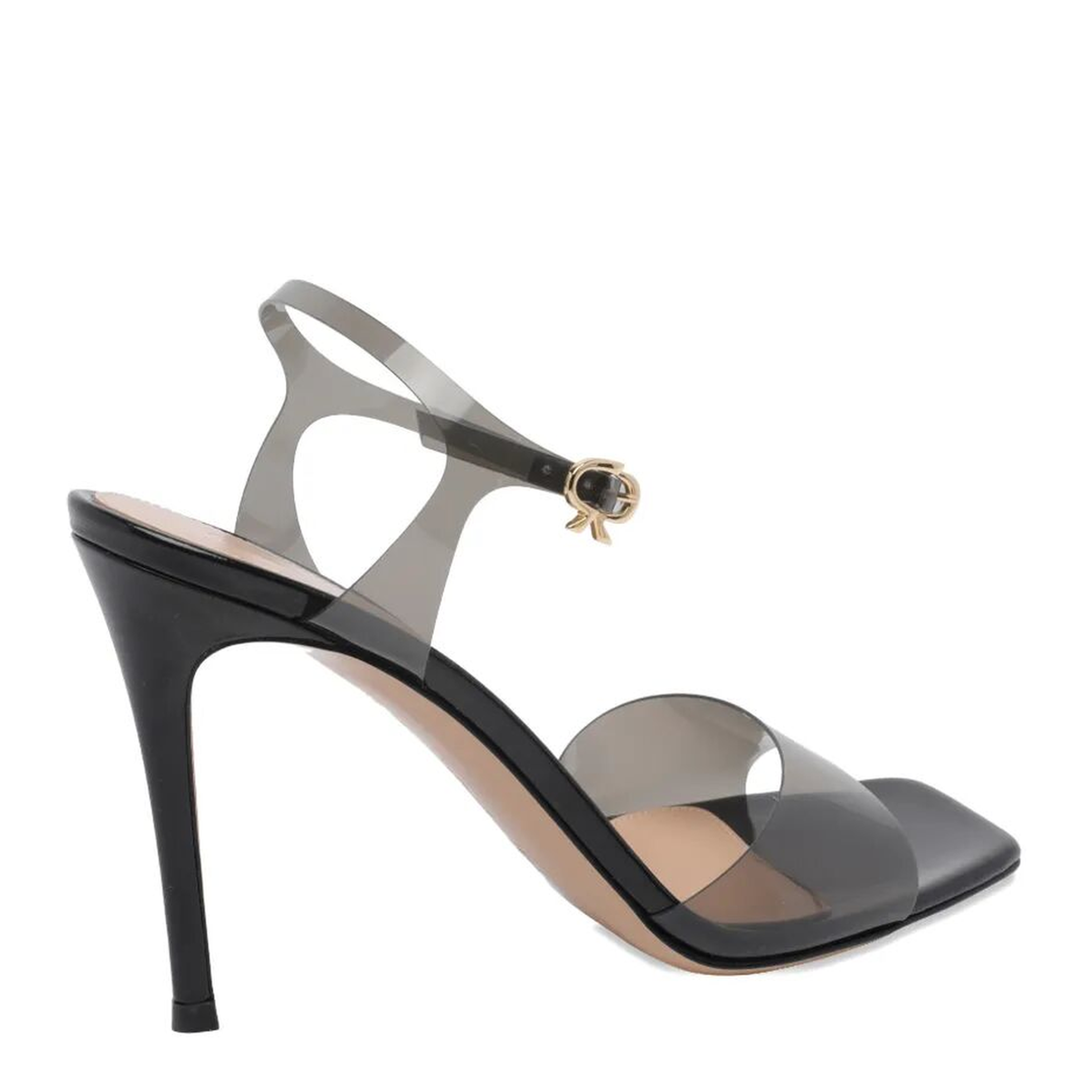 MAYFEYR - Gianvito Rossi - Plexi Sandals - G3276495RICGNUFUMEBLACK
