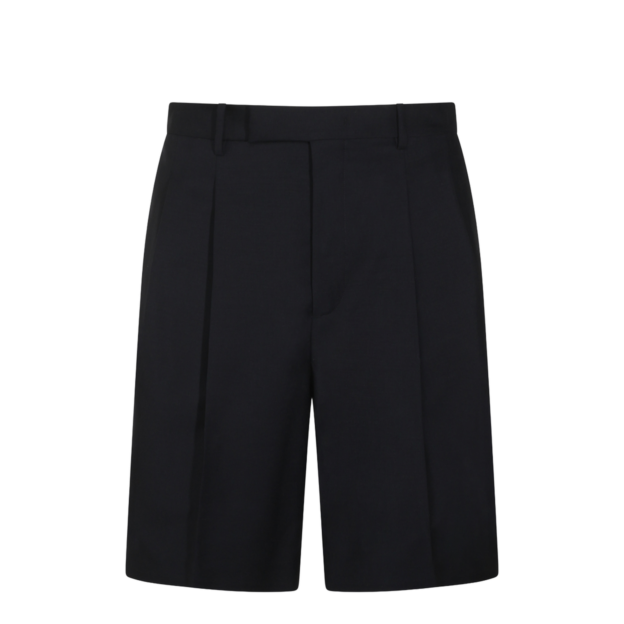 Wool Canvas Shorts