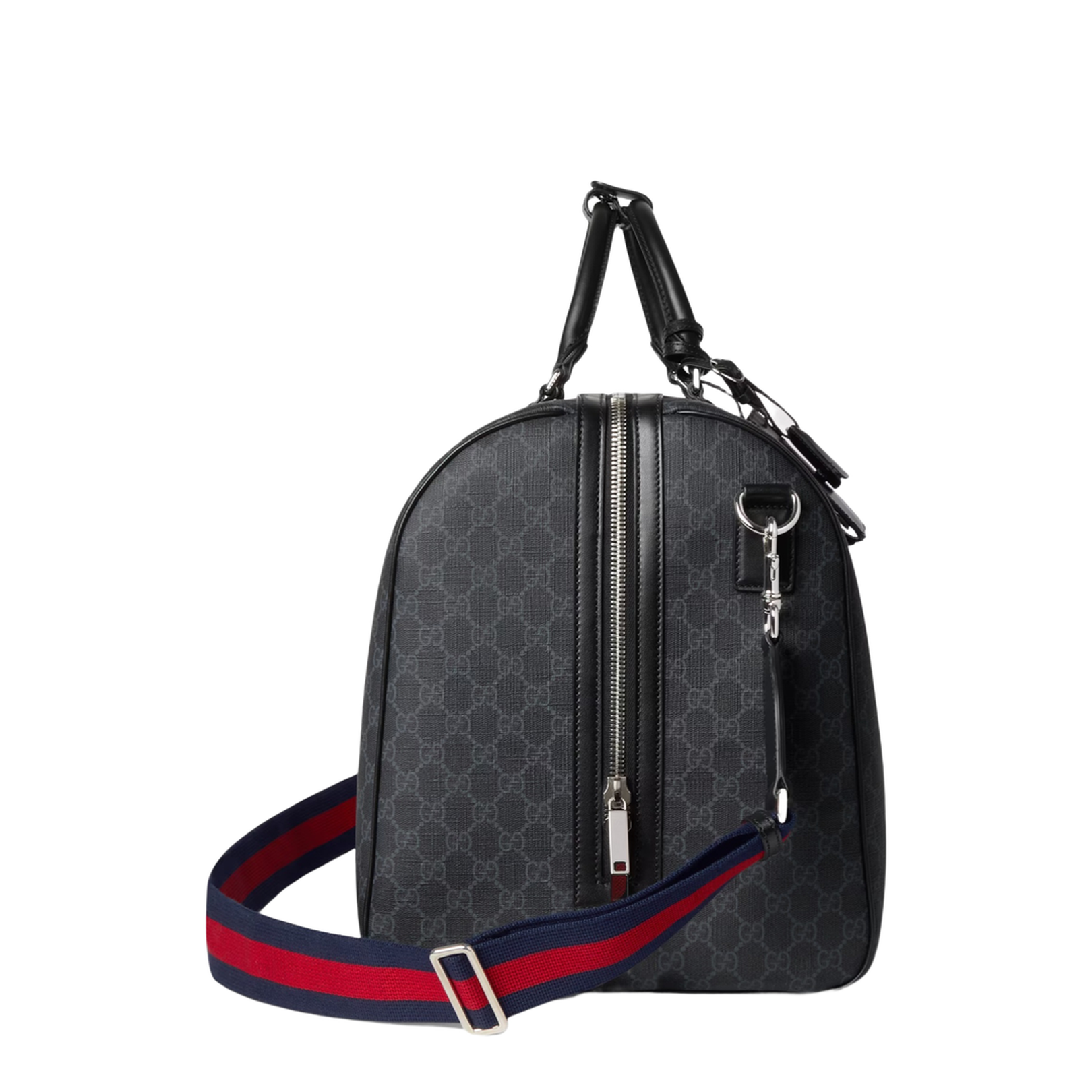 GG Black Large Duffle Bag