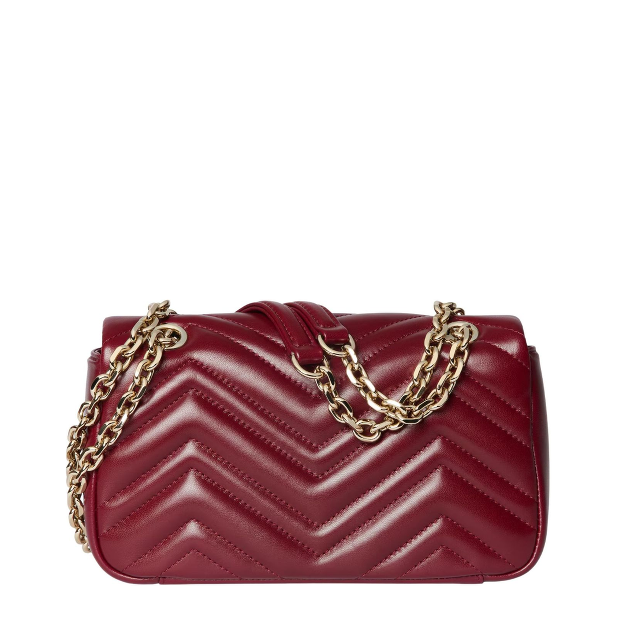 Small Shoulder Bag Red Leather