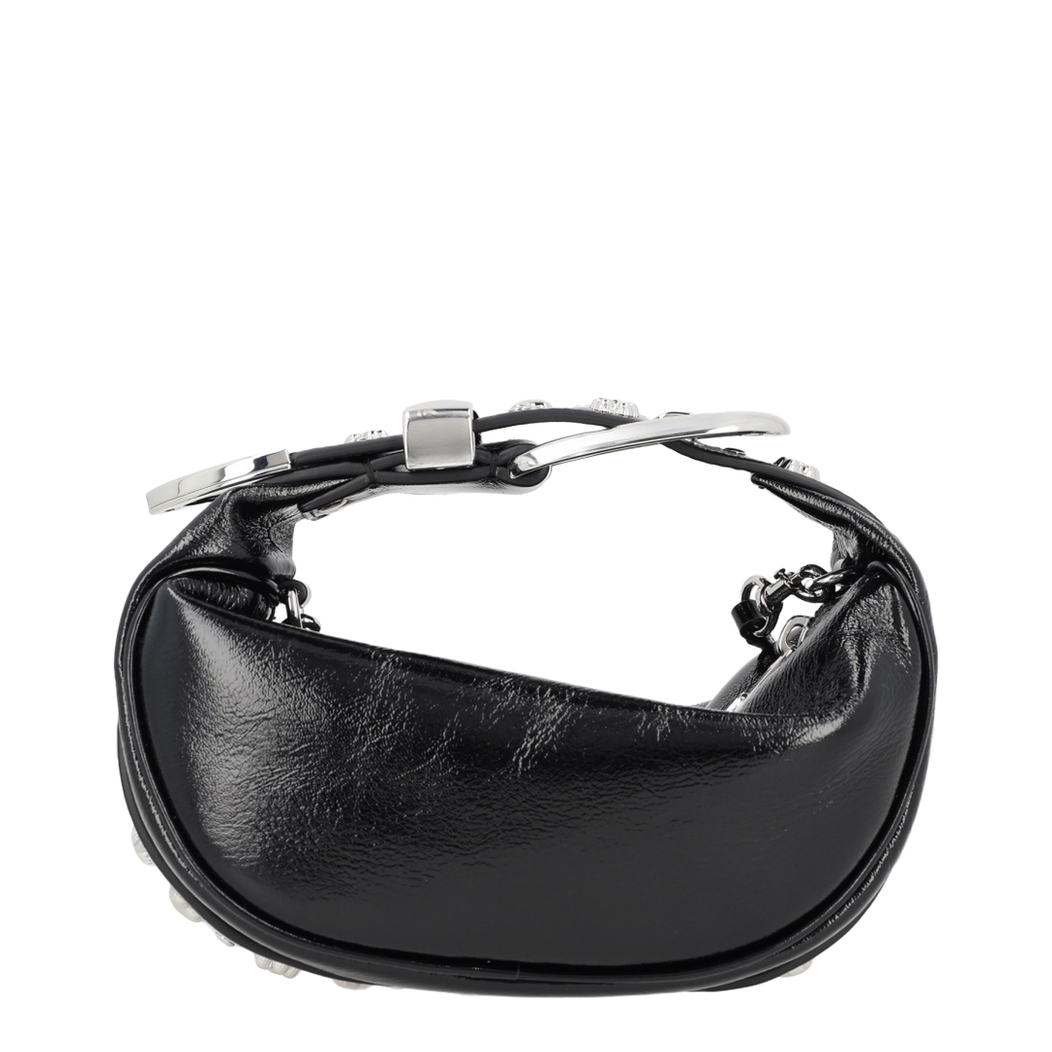 Crinkle-Detail Tote Bag