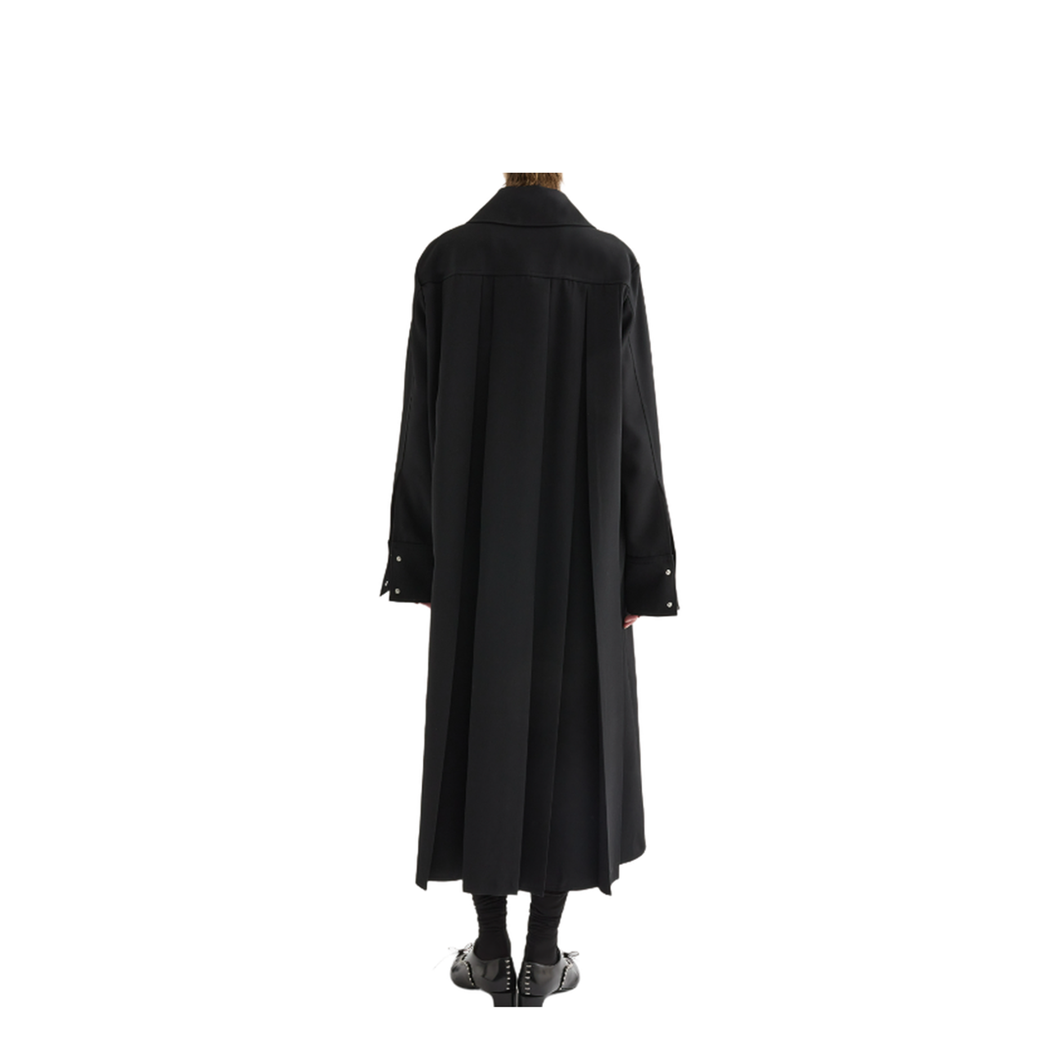 Wool Coat with Belt