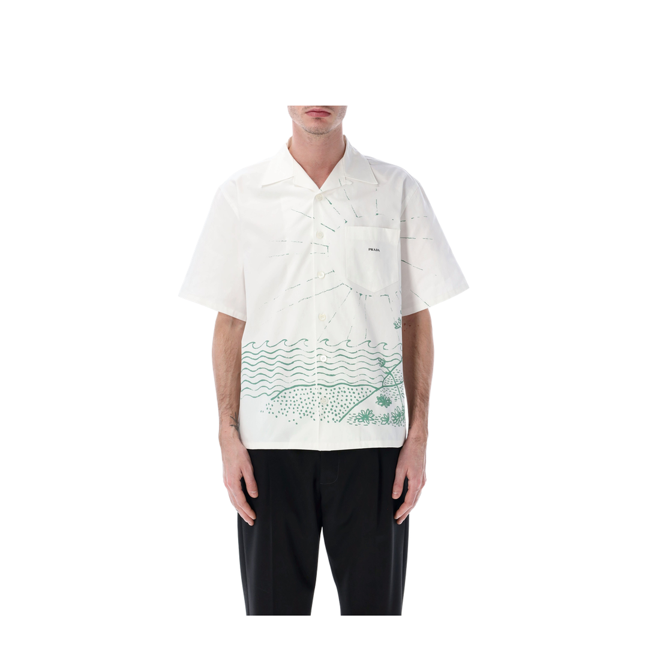 MAYFEYR - Prada - T-Shirts And Polos Green - UCS414184HF0089