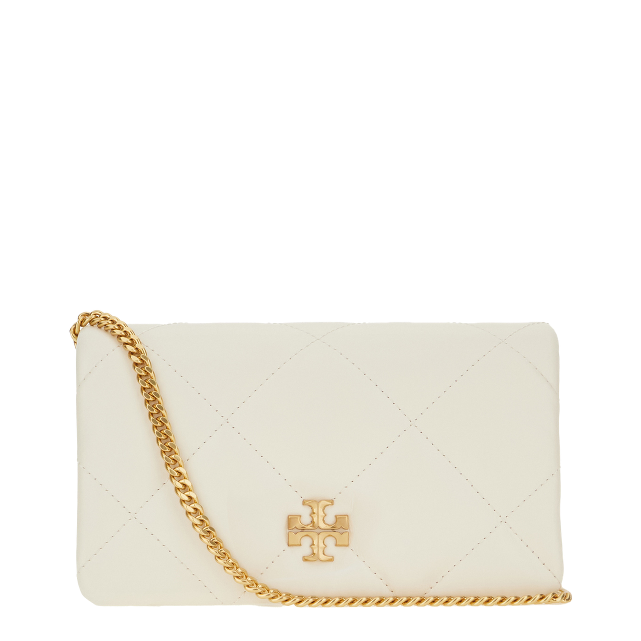 Kira Diamond Quilt Chain Wallet