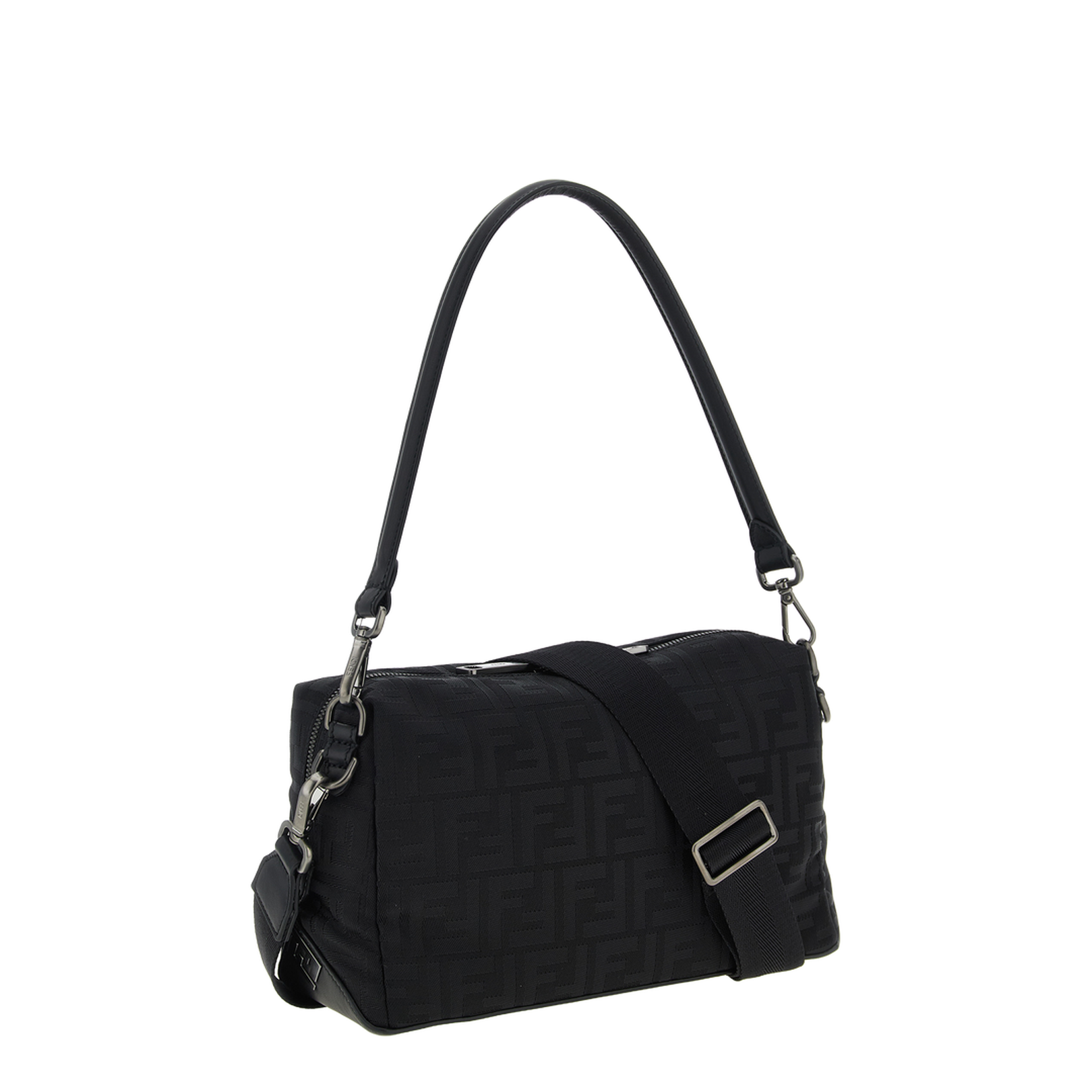 Medium Fabric Black Bag