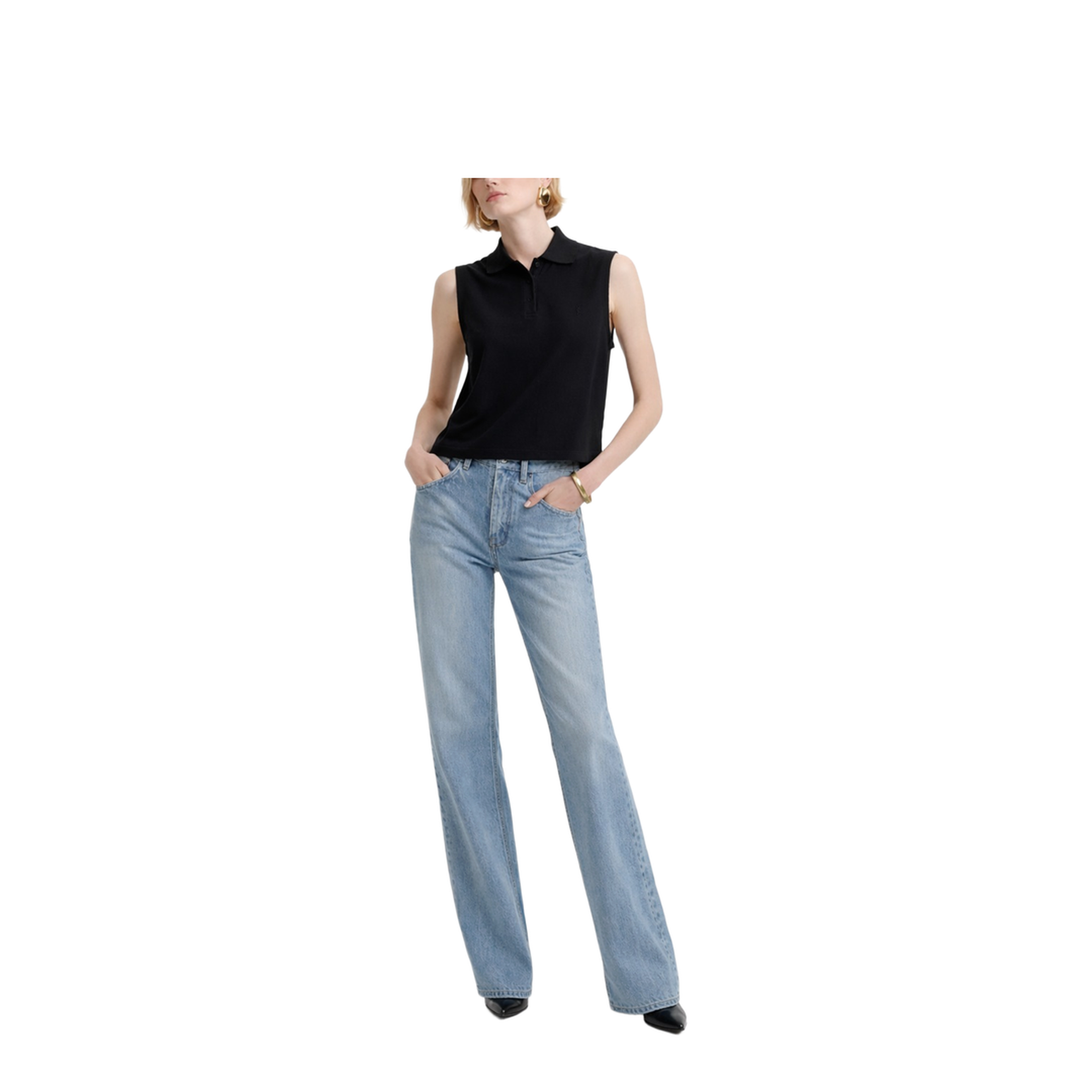 Cassandre Polo in Cotton Piqué