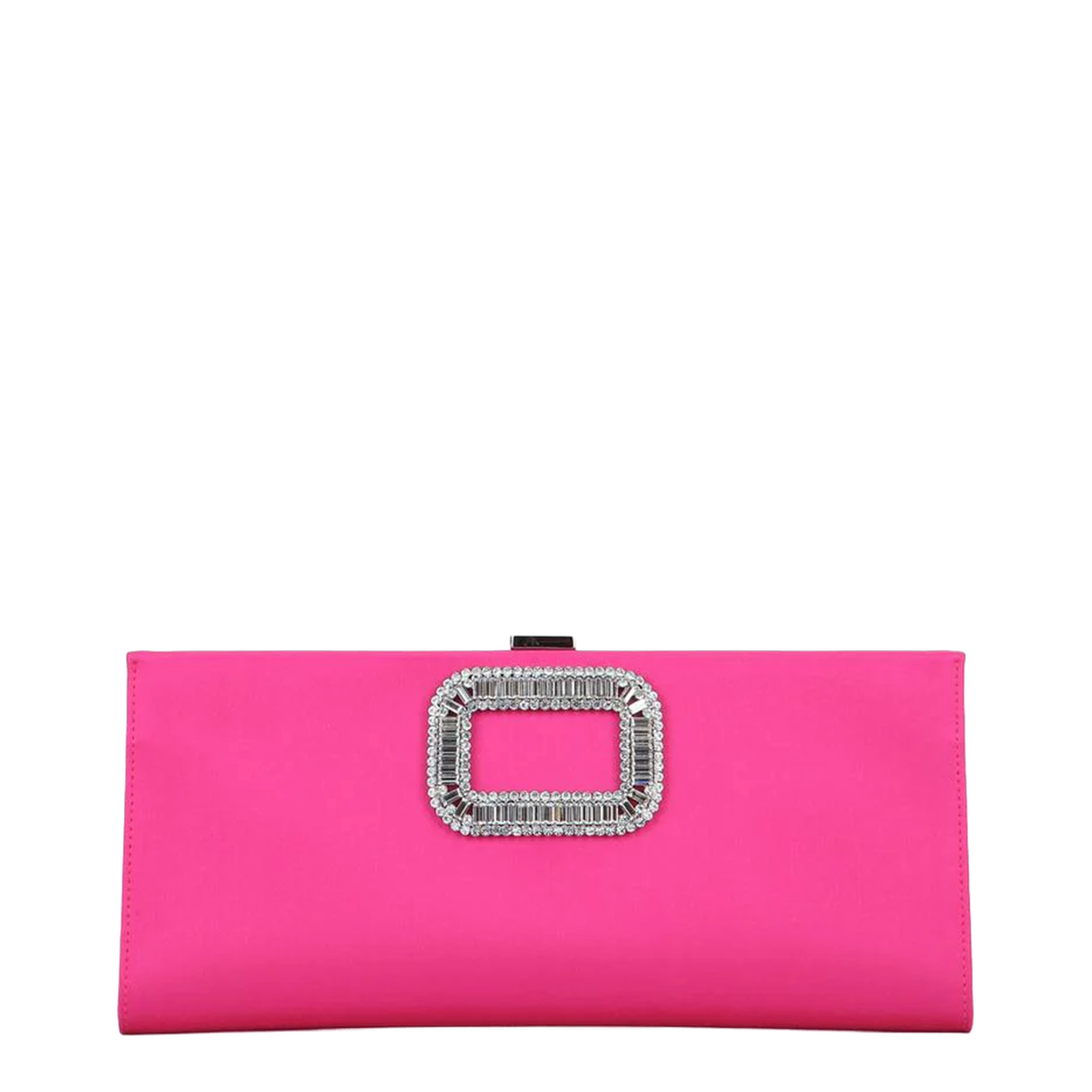 Pilgrim Buckle Clutch Satin