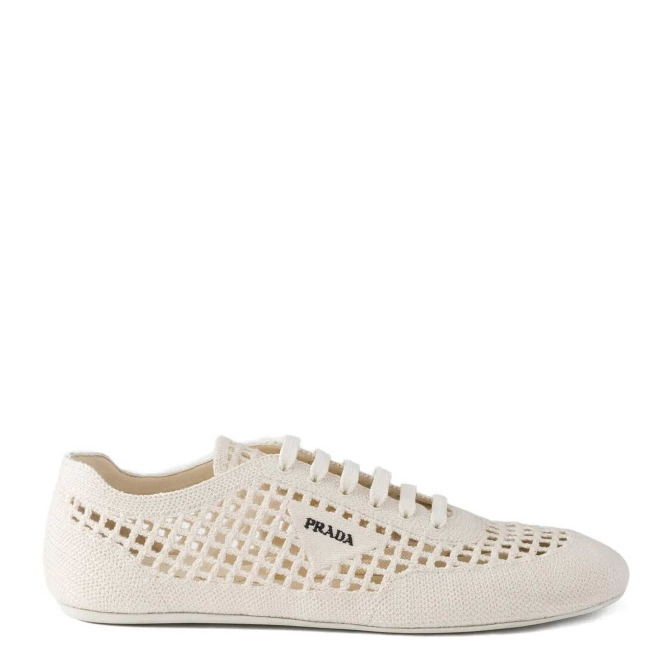 MAYFEYR - Prada - Collapse Crochet Laced Sneakers - 1E360OF0052F46F0304