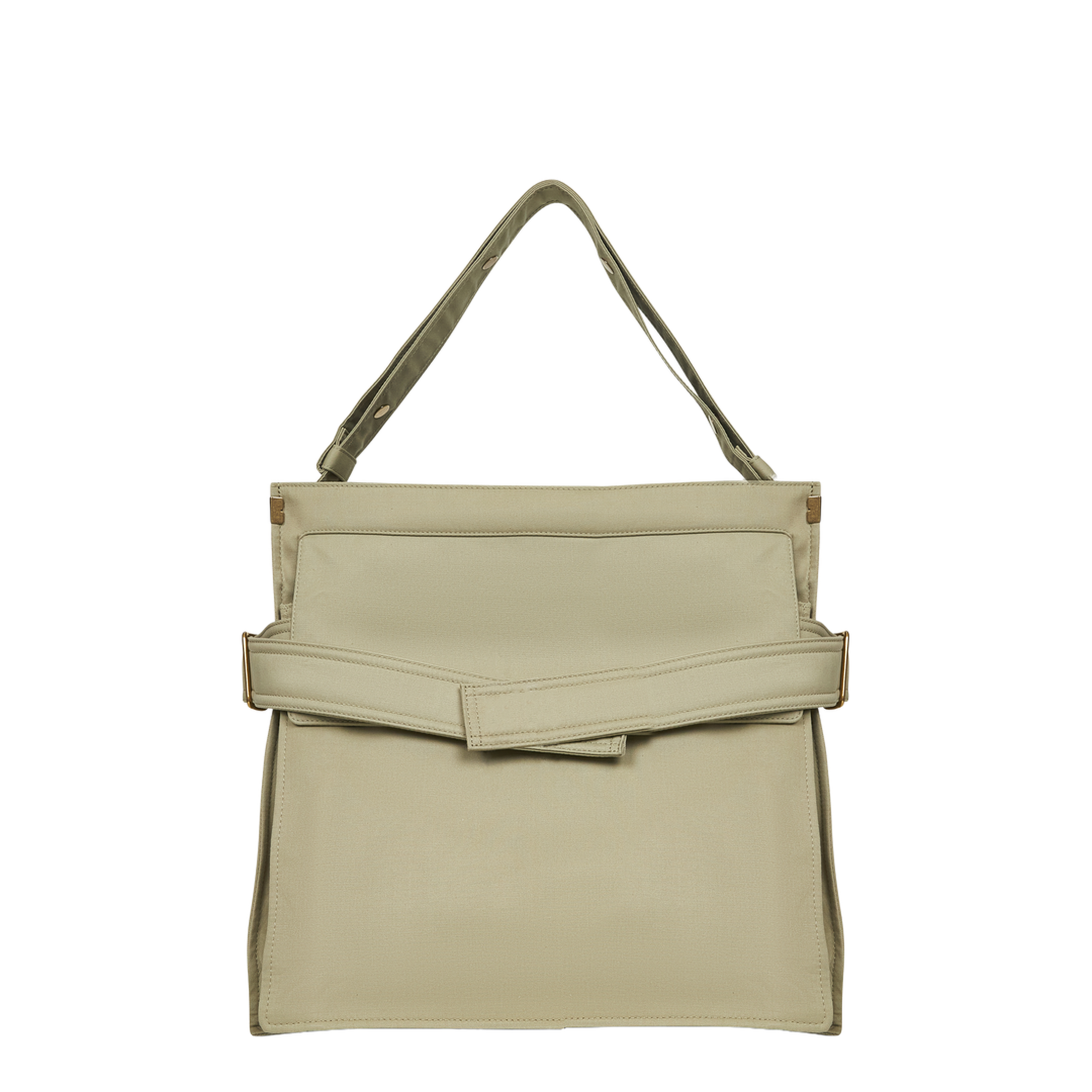 Hunter Green Cotton Blend Bag