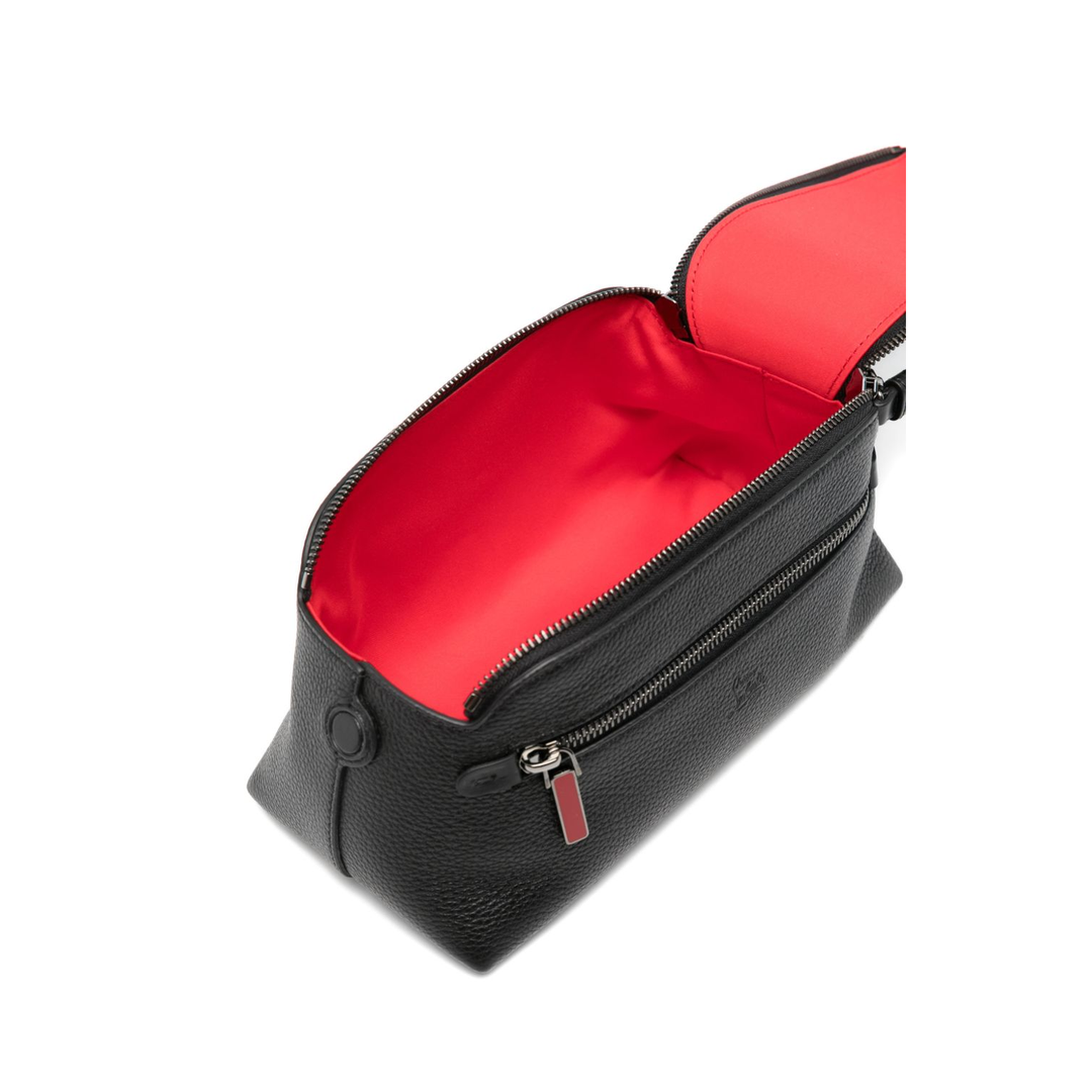 Funky Pouch Leather Black