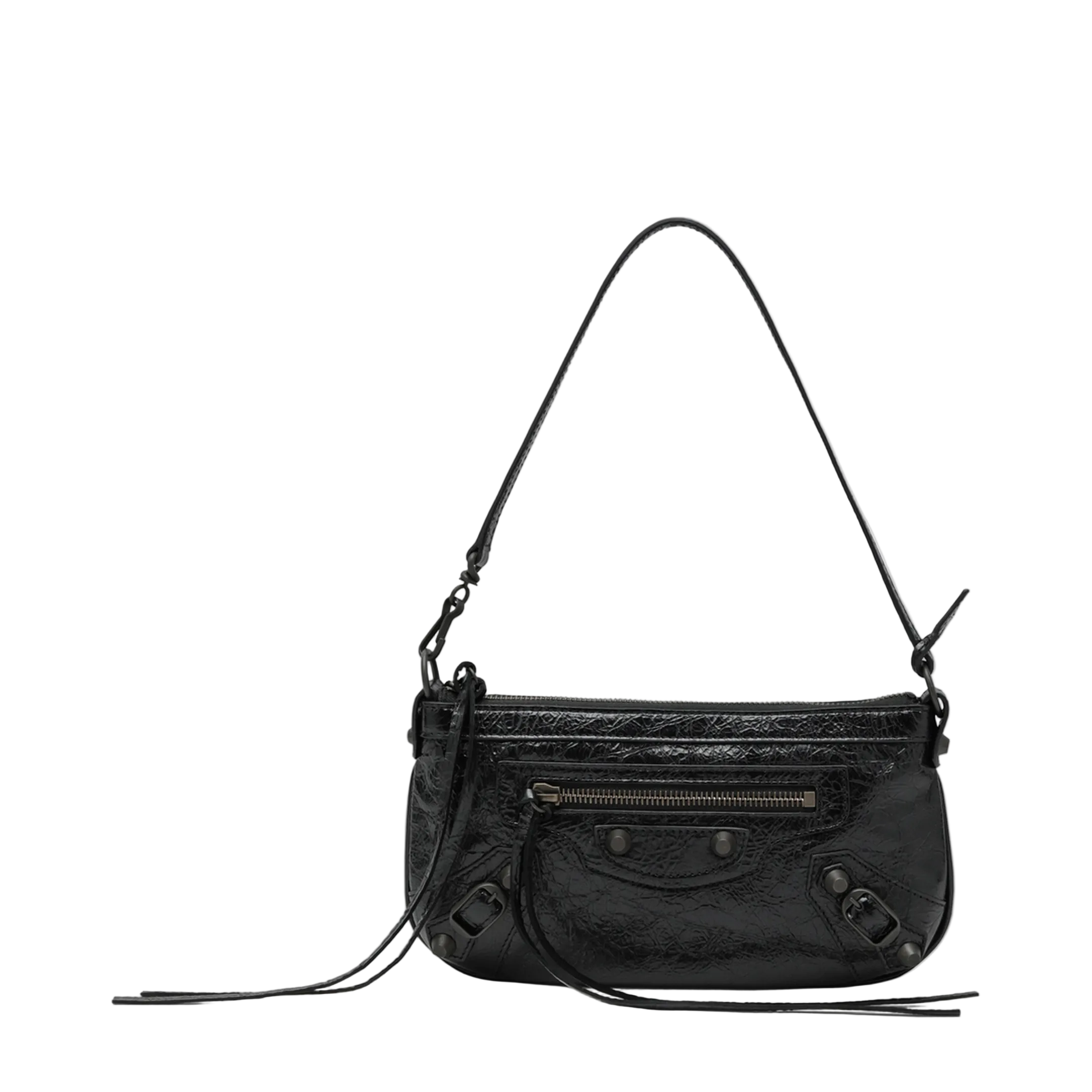 City Black Arena Lambskin Pouch