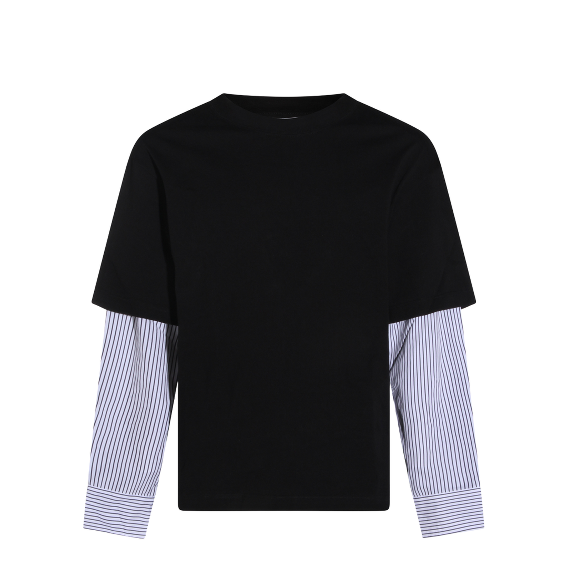 Long Sleeve Cotton Crew-Neck T-Shirt