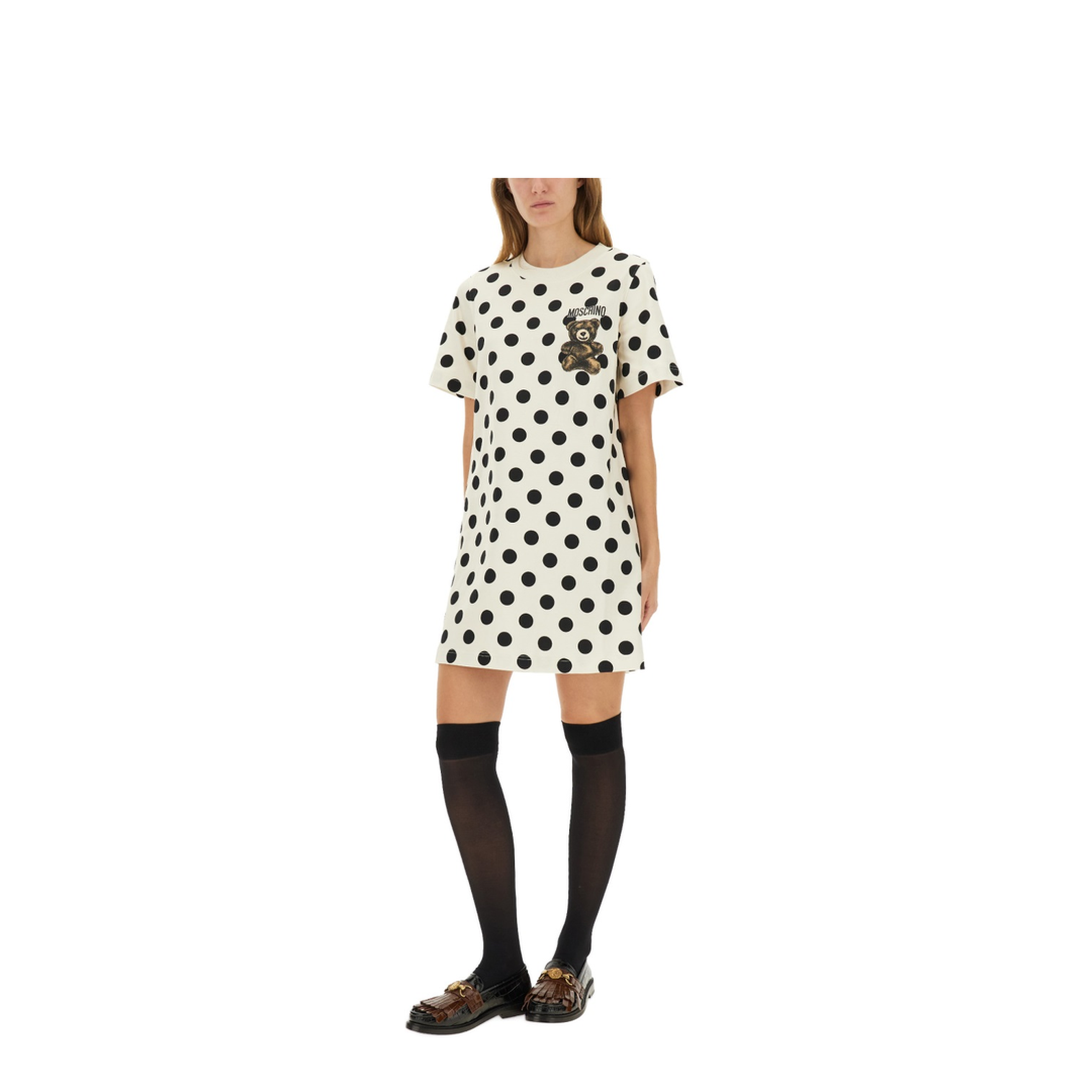 Teddy Polka Dots Dress