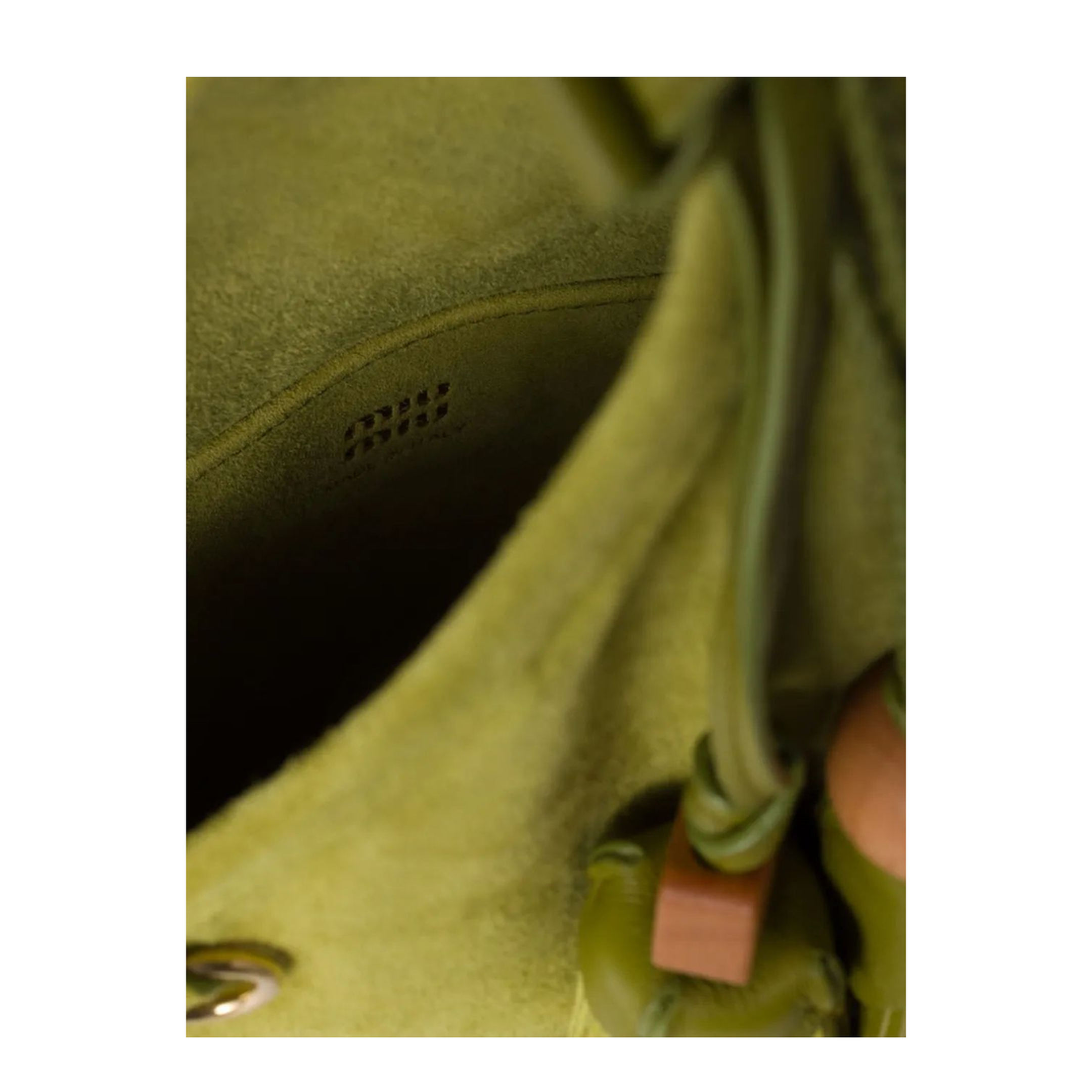 MAYFEYR - Miu Miu - Suede Bag - 5BA295VOLO2CSSF077G