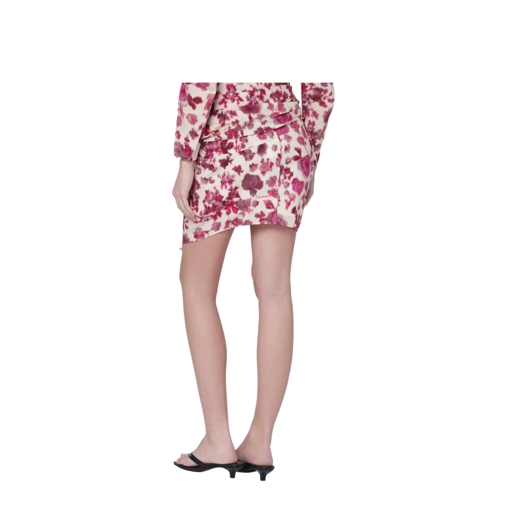 Ovia Multicolour Printed Miniskirt