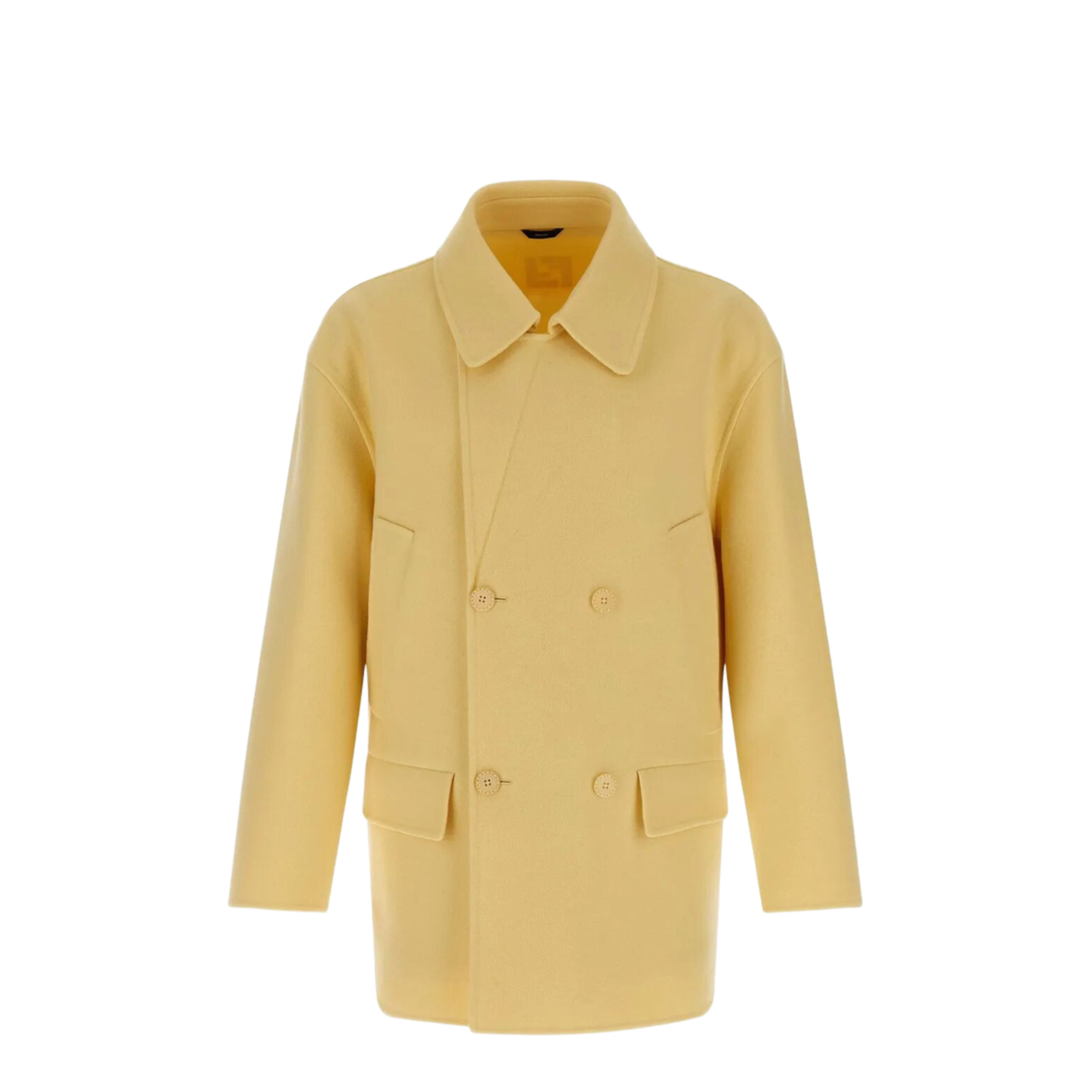 MAYFEYR - Fendi - Wool Double-Breasted Pea Coat - FW1415AOYA