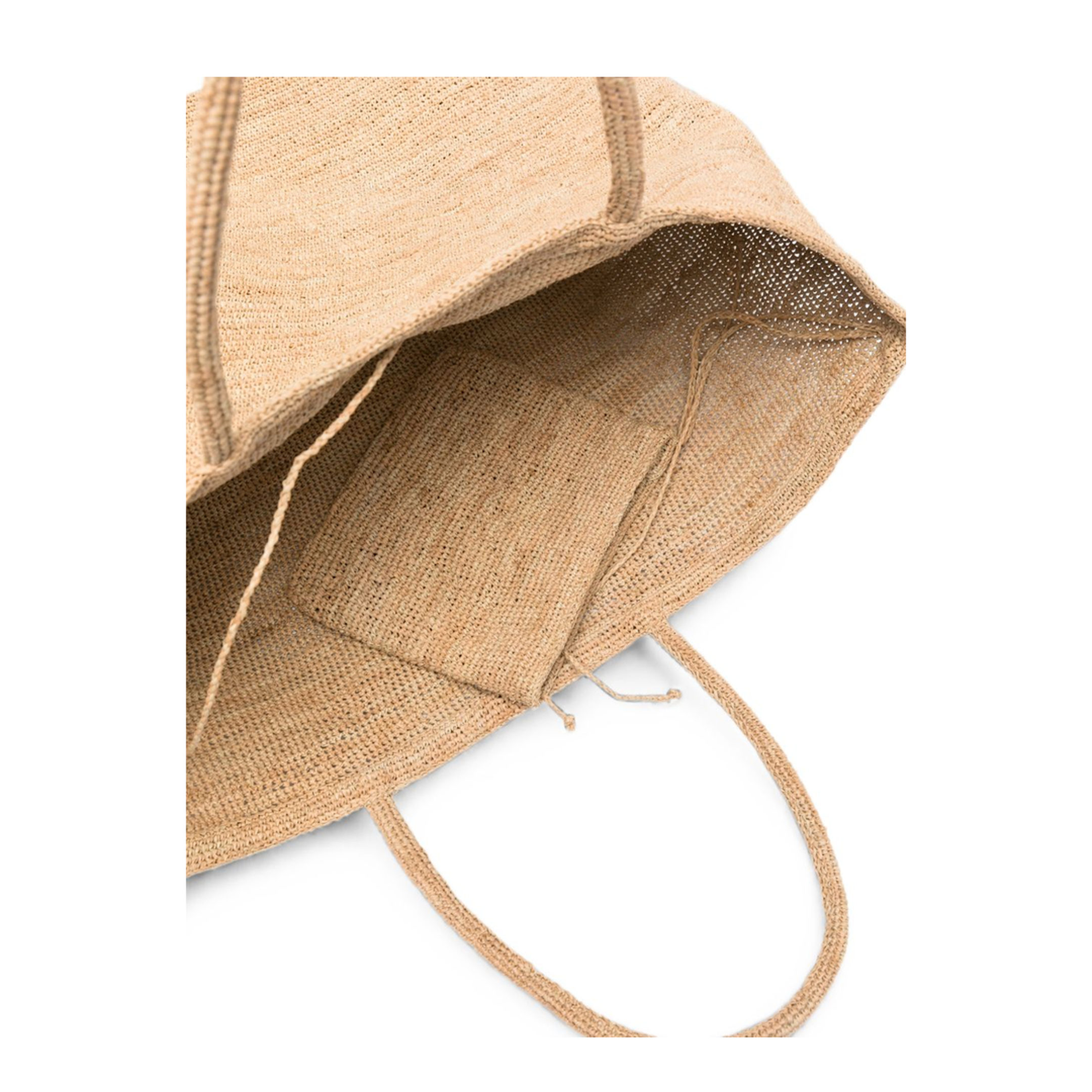 MAYFEYR - Sophie Digard - Beige Woven Construction Tote Bag - S247/MONO/CRUF/RPANAMA