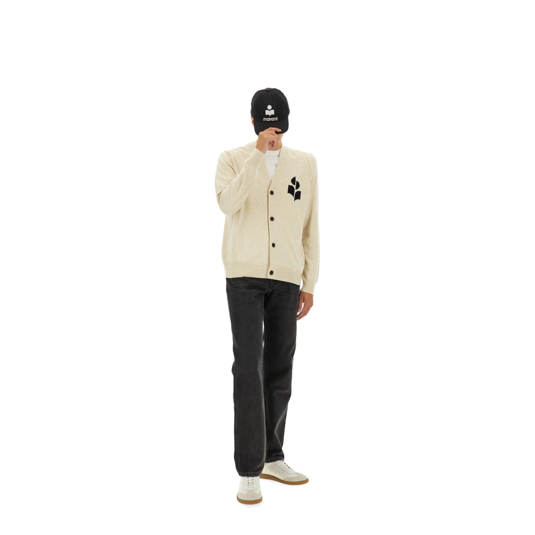 MAYFEYR - Marant - Cardigan With Logo - CA0077HAA1L04H02LY