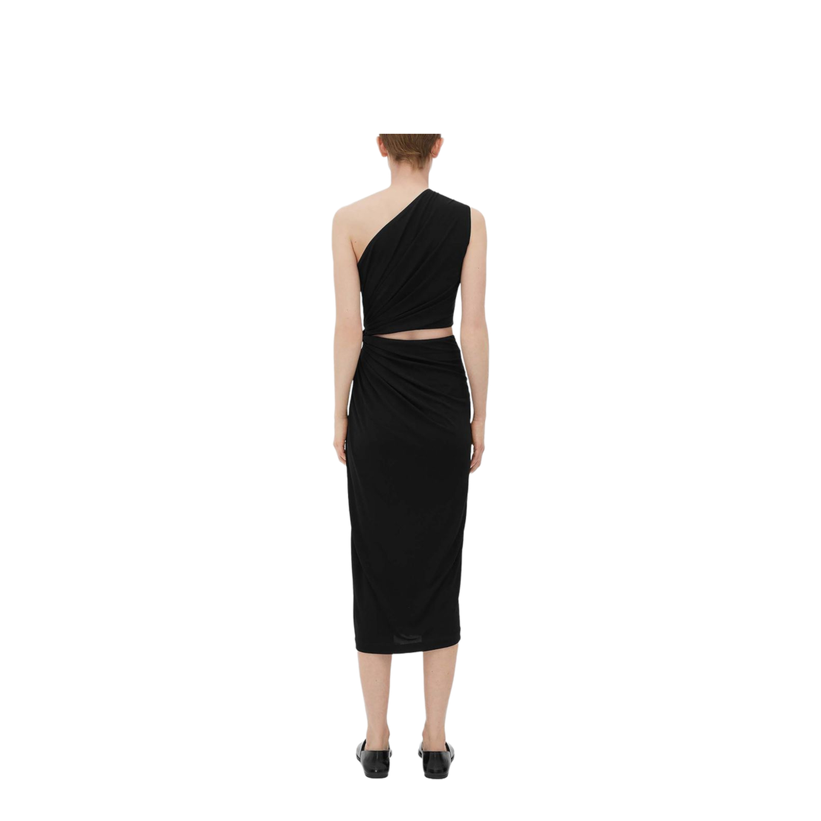 Crepe Viscose Jersey Dress