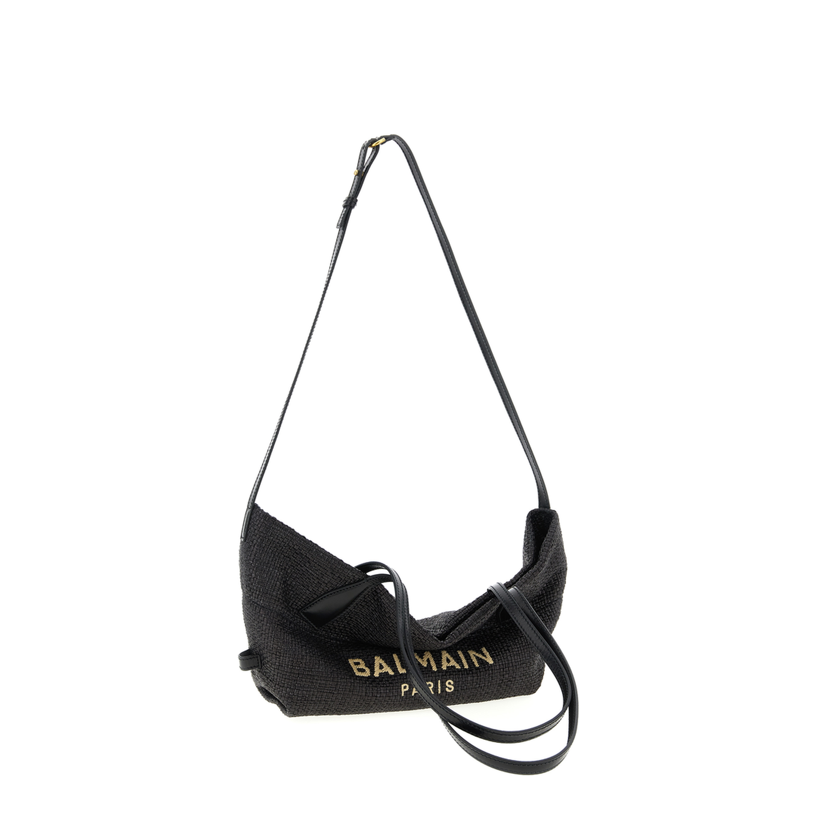 Small Track Tote Bag in Raffia