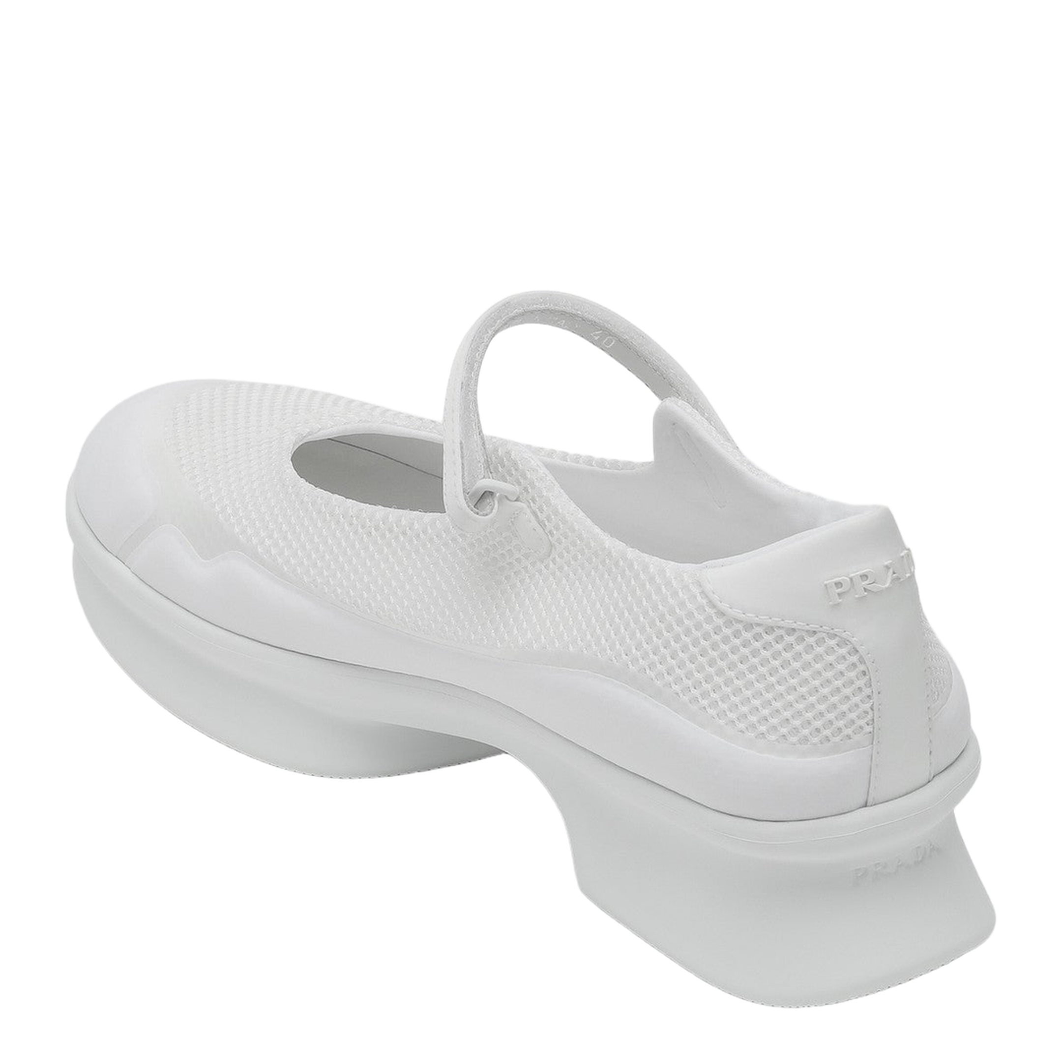 White Mesh Ballerina