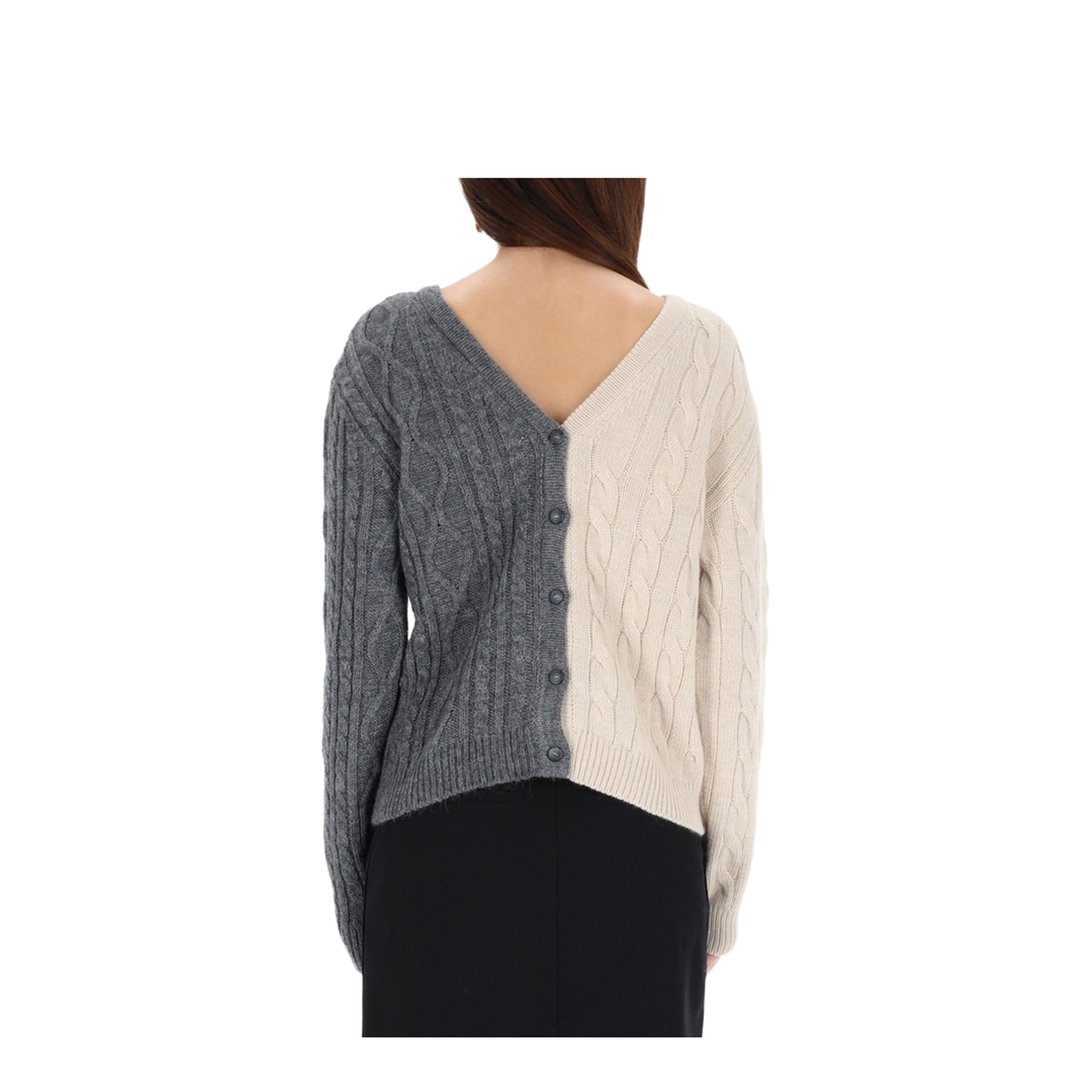 Two-Tone Cardigan