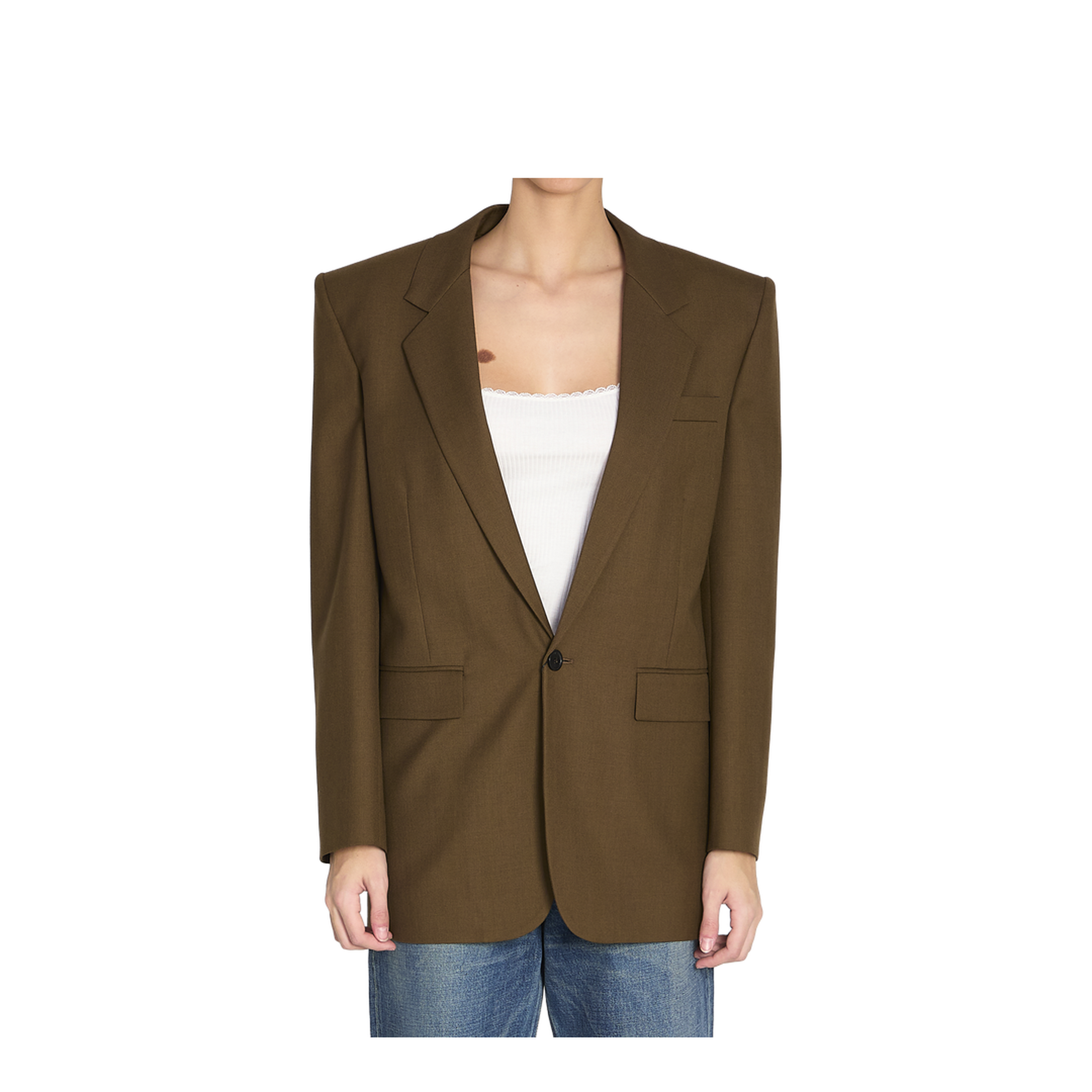 Khaki Wool Jacket
