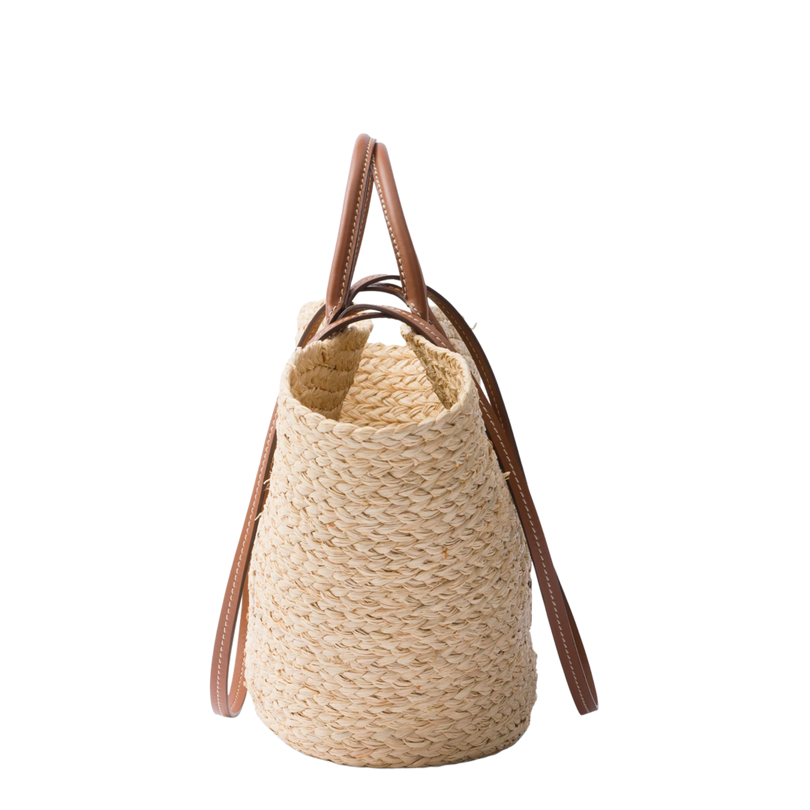 Large Shopping Bag in Raffia