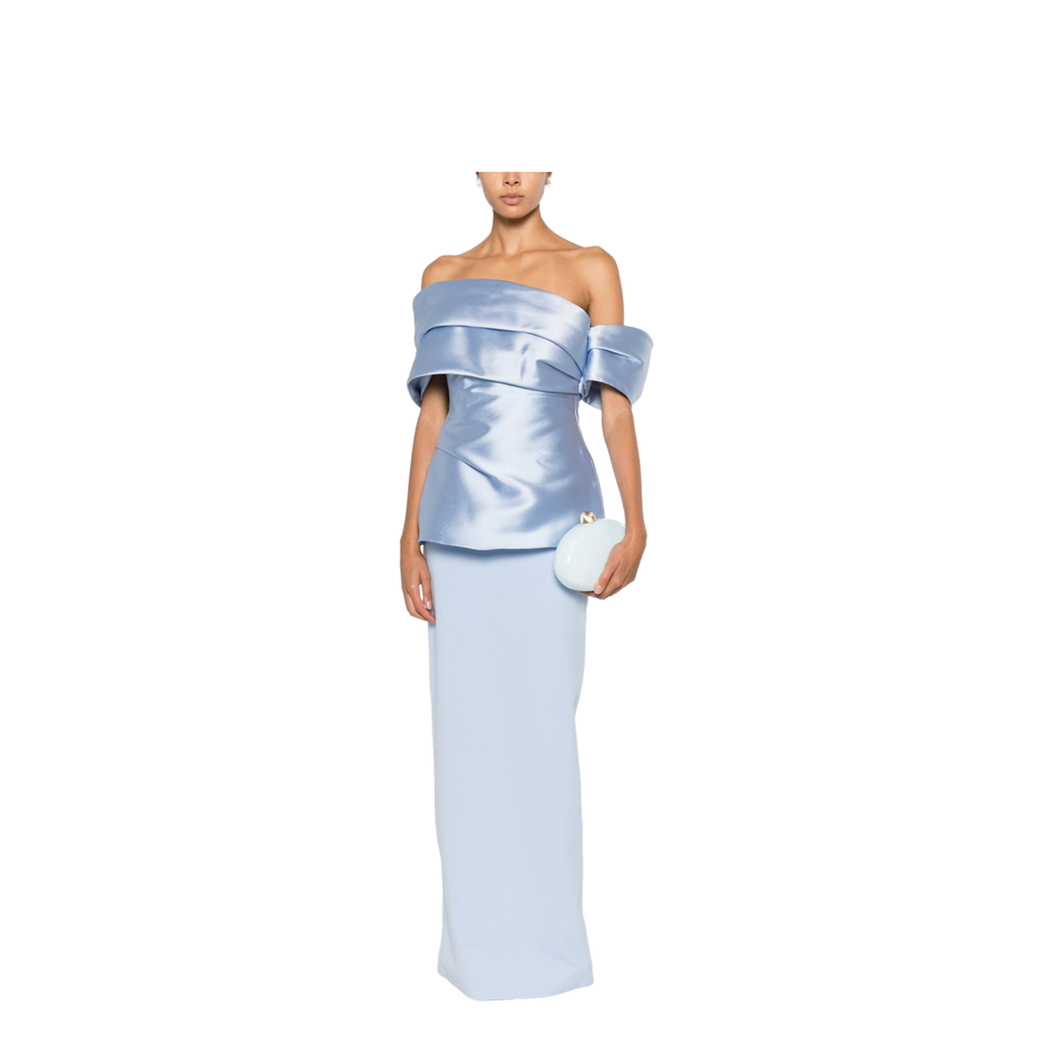 MAYFEYR - Solace London - Dresses Light Blue - OS48039LIGHTBLUE