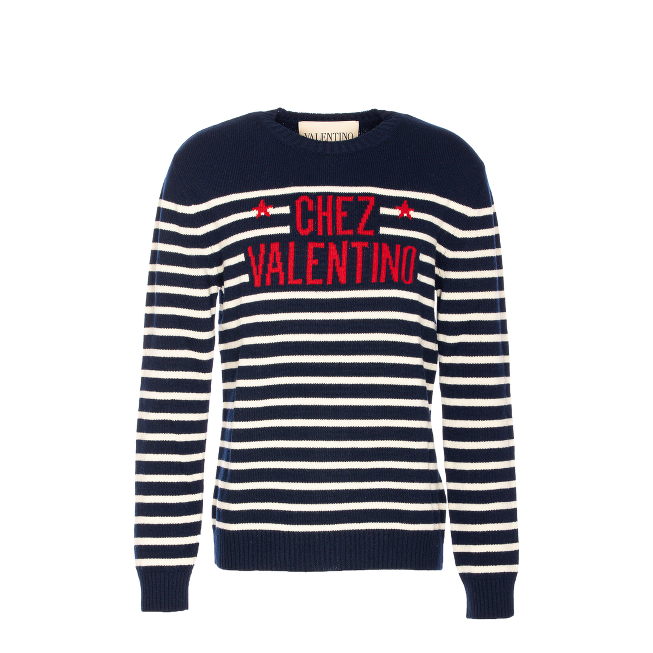 Jacquard Motif Sweater