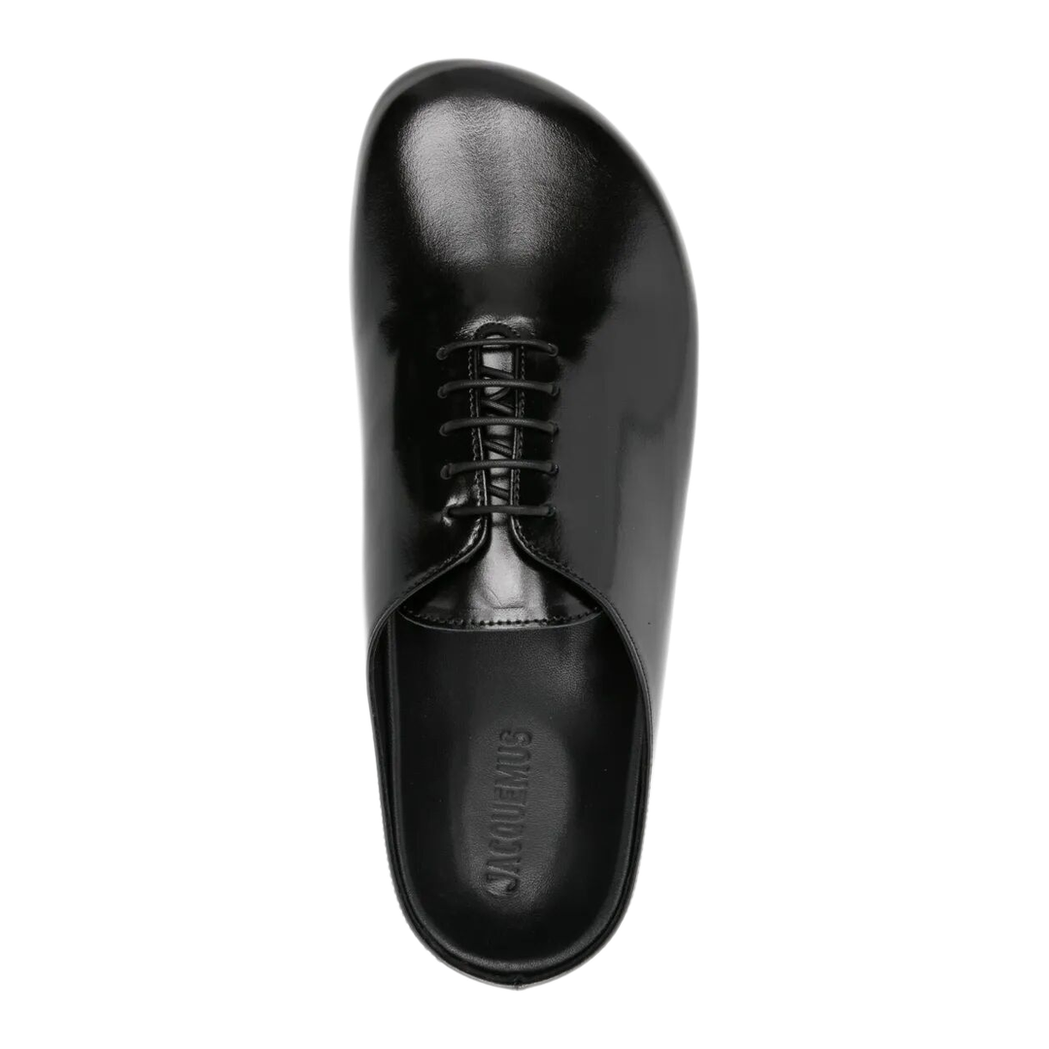 MAYFEYR - Jacquemus - Les Mules Derbie In Patent Leather - FOW00187AC18A07990