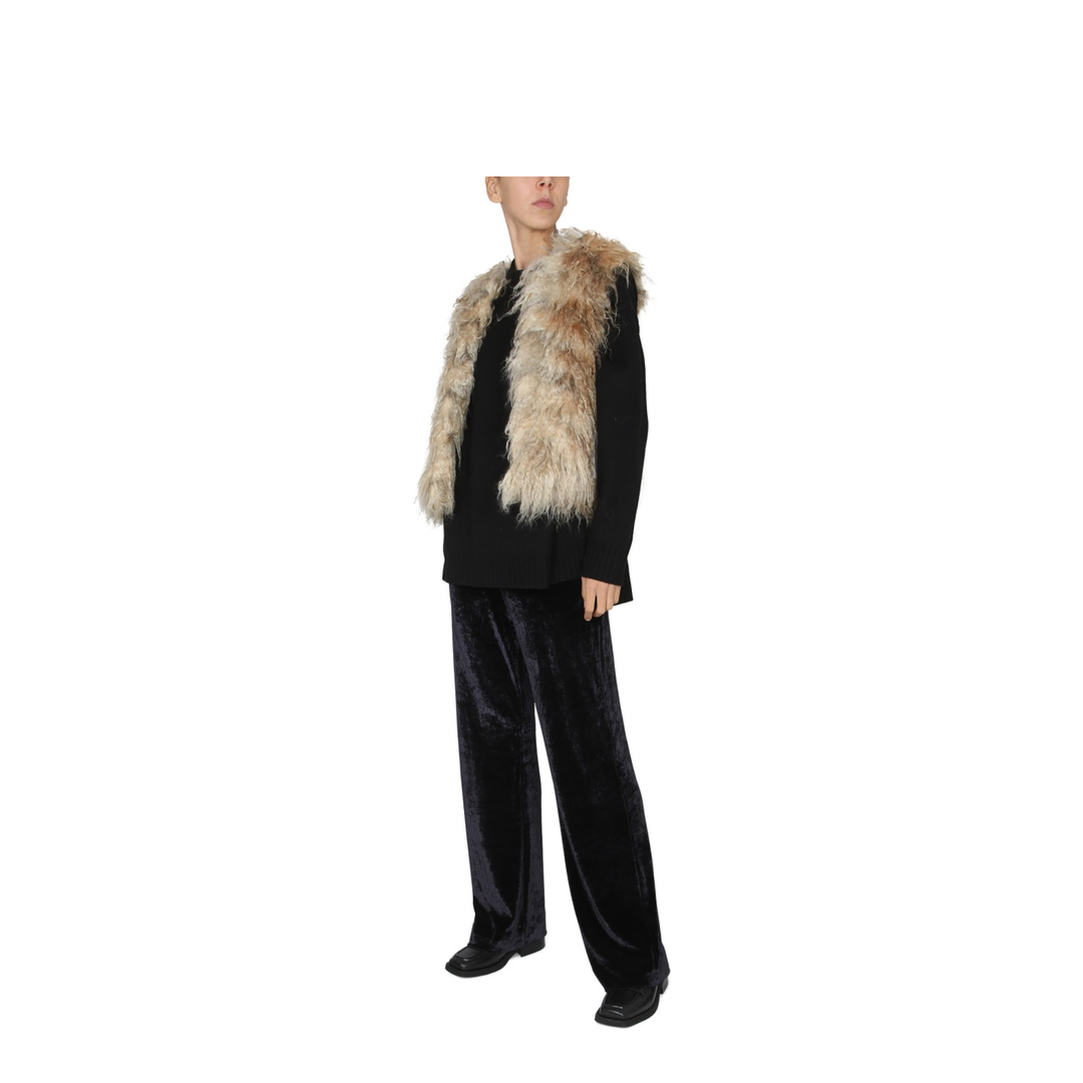 MAYFEYR - BECAGLI SINCE 1994 - Mohair Fur Vest - KW211B12