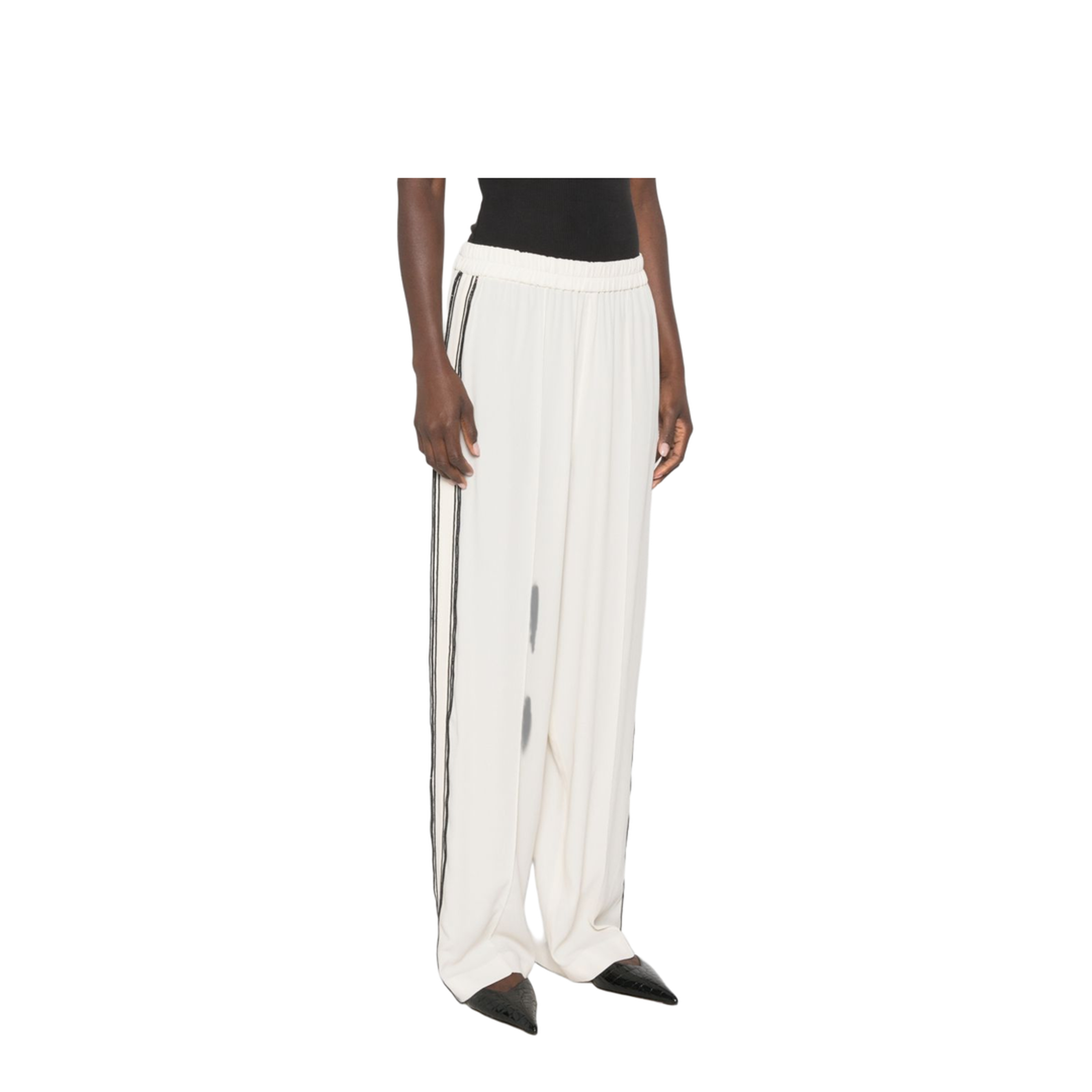 MAYFEYR - Fabiana Filippi - Trousers White - PAD216F336M2940145