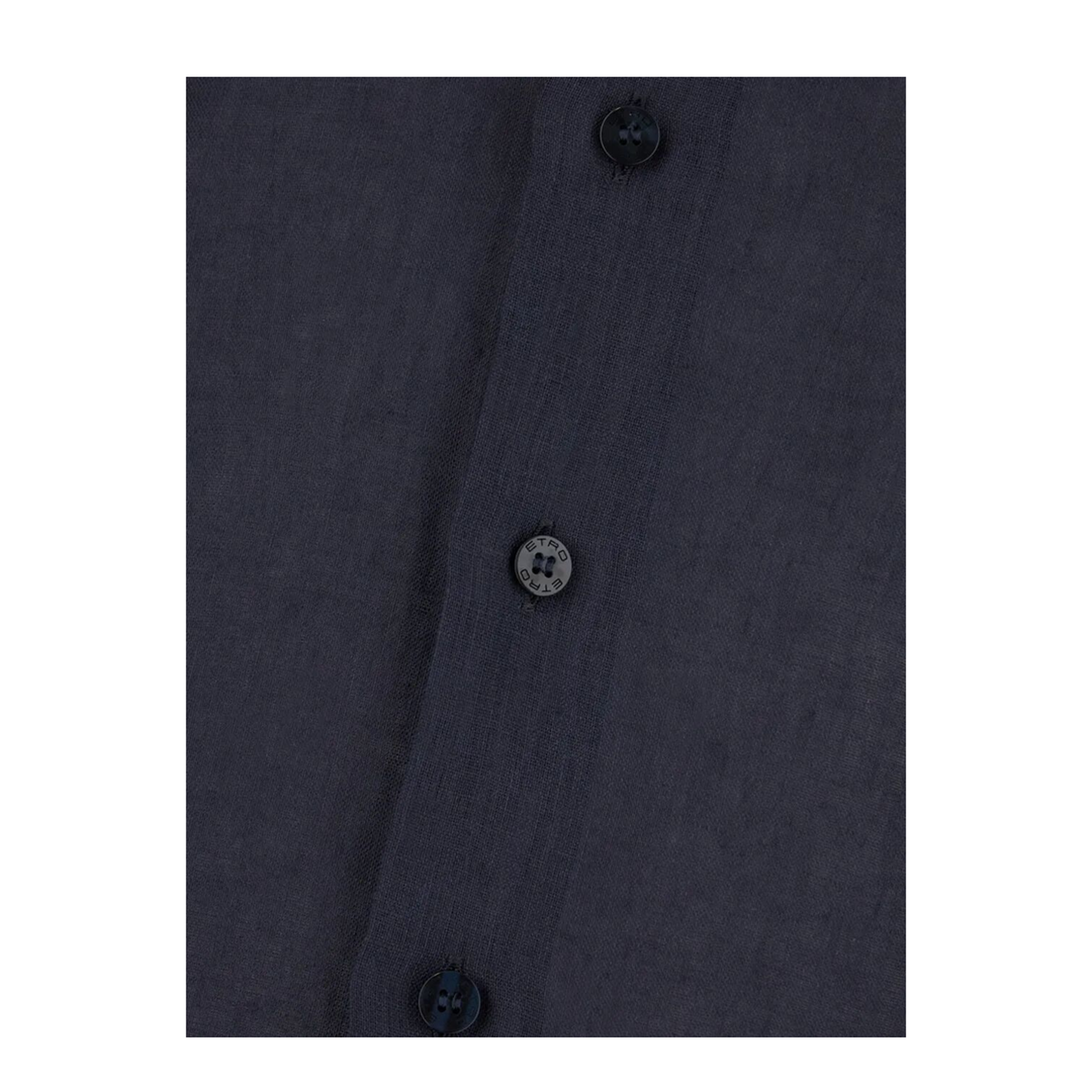 MAYFEYR - Etro - Linen Shirt With Pegaso Embroidery - MRIB000299TU3F3