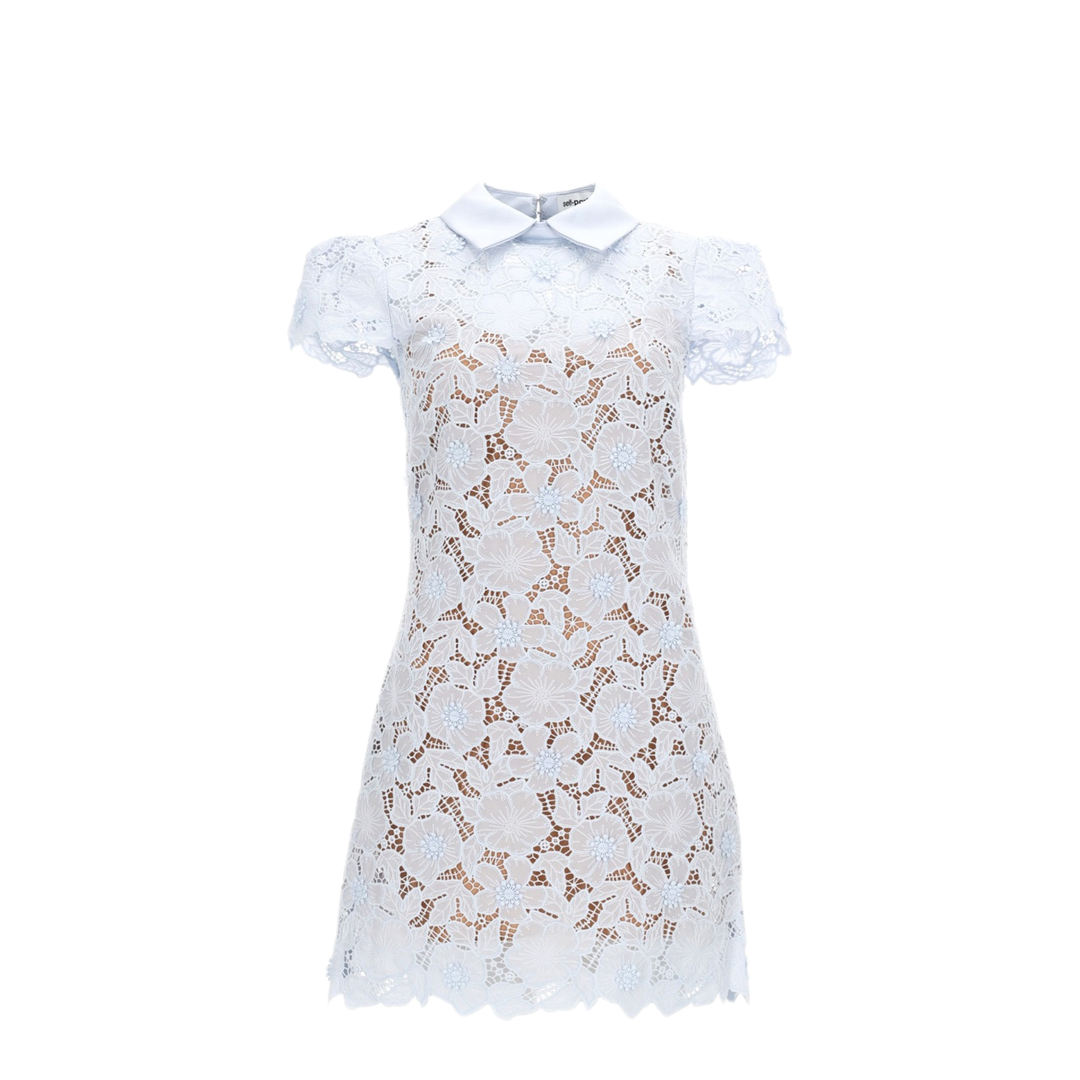 MAYFEYR - Self Portrait - Lace Mini Dress - RS26171SBLBLUE