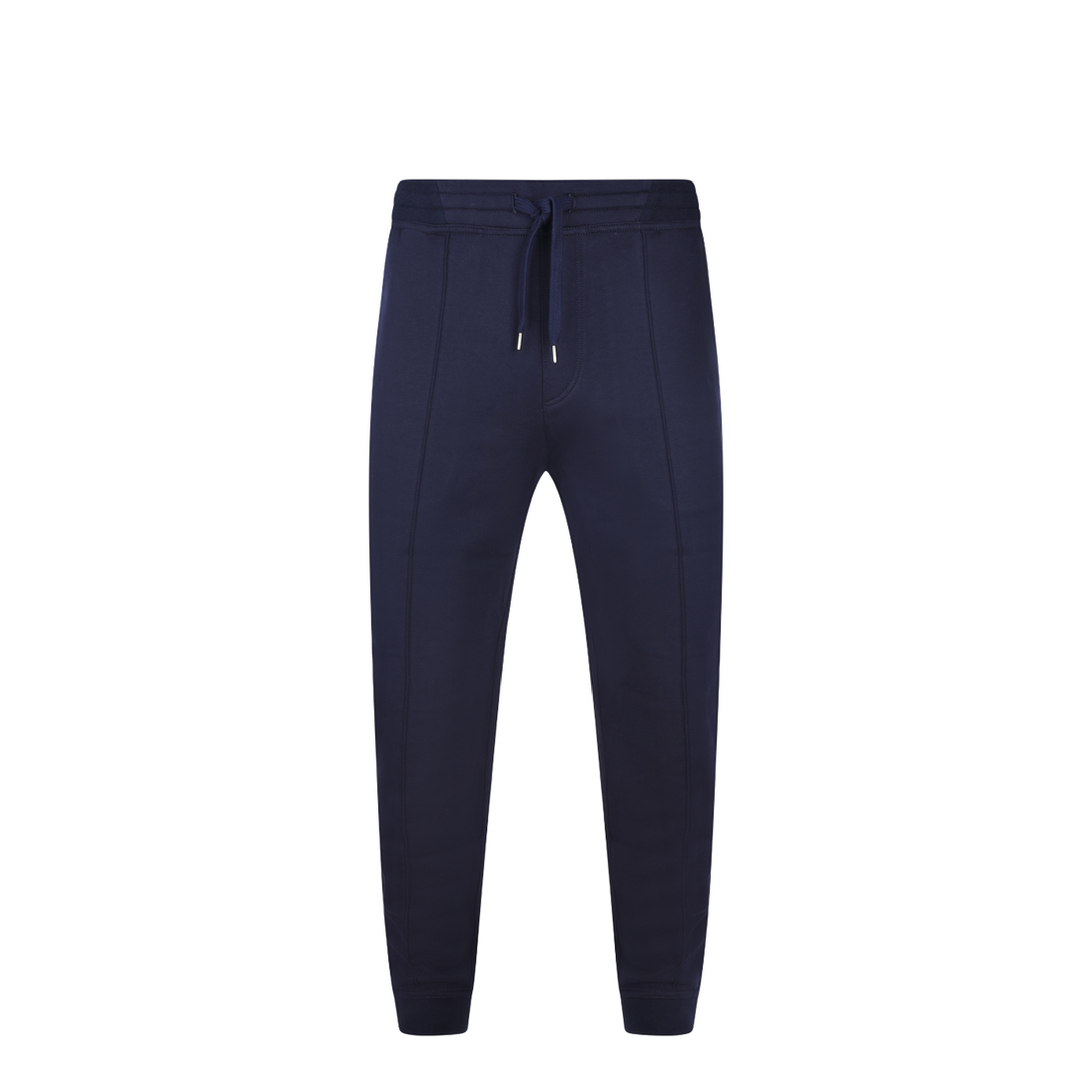 Drawstring Panelled Track Pants Blue