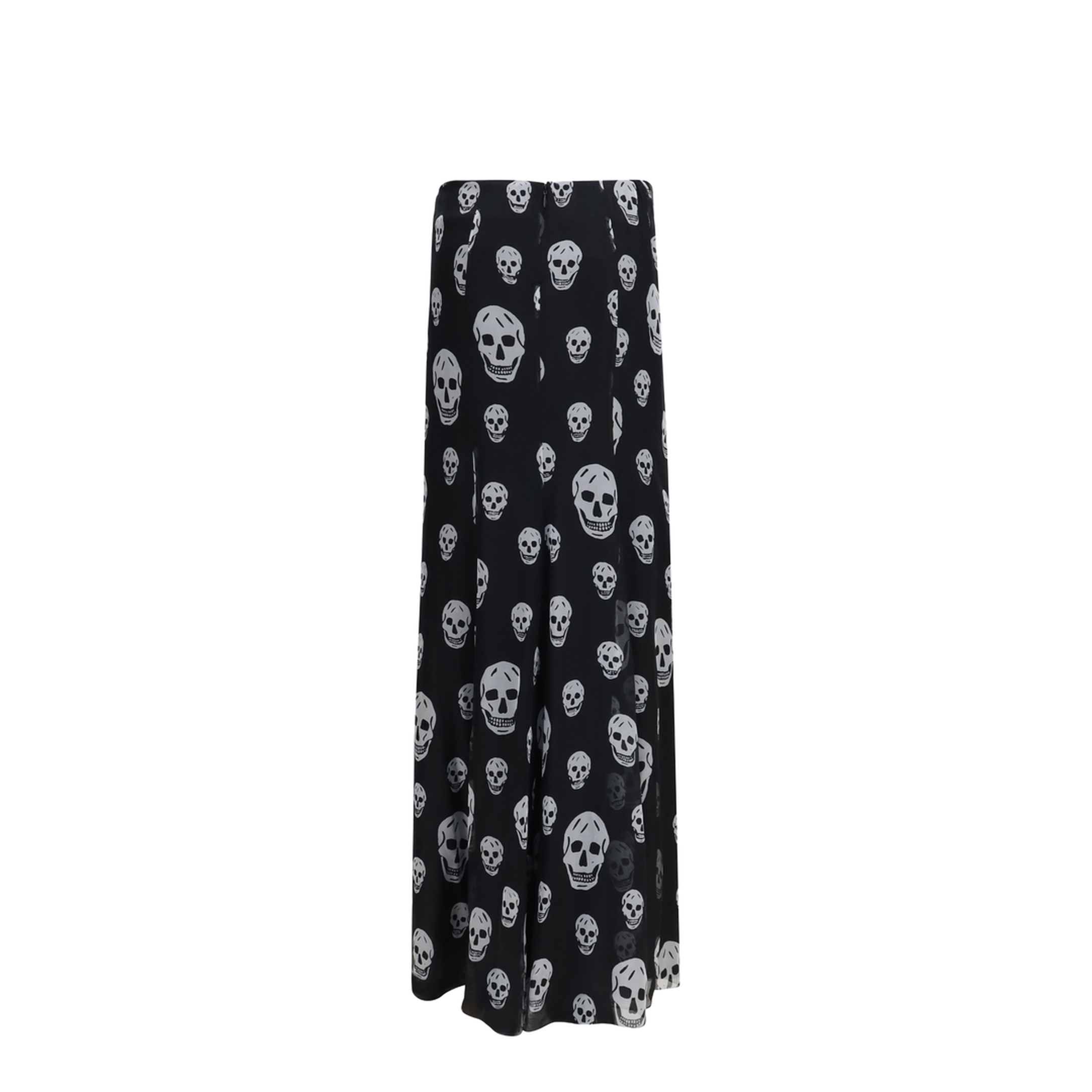 MAYFEYR - Alexander Mcqueen - Draped Long Skull Skirt - 876822QDAPZ