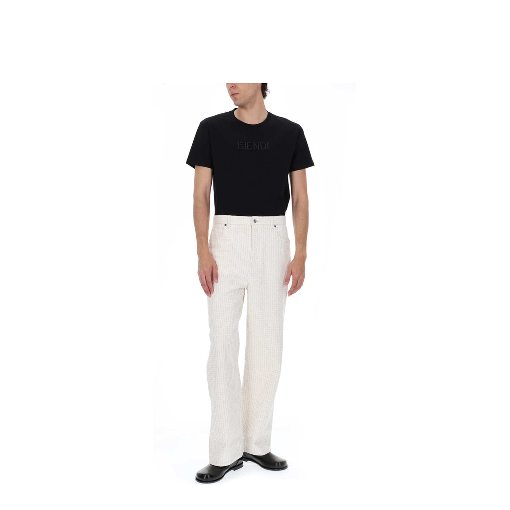 Black Cotton T-Shirt