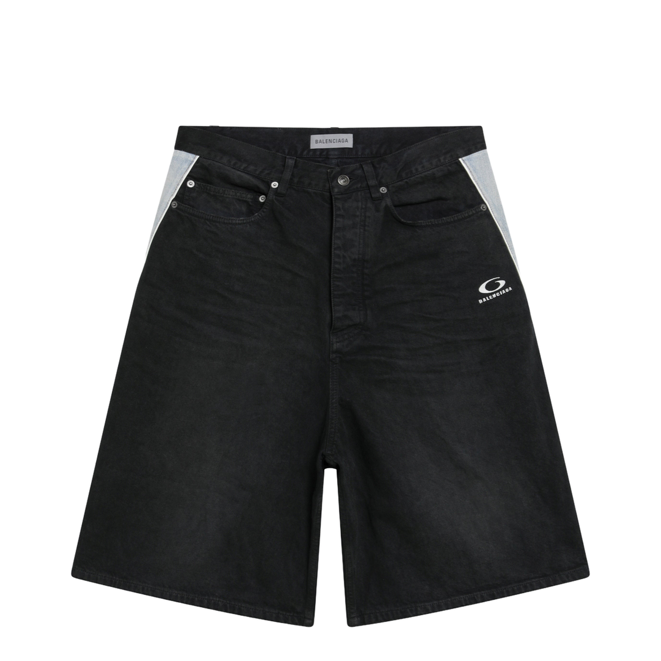 MAYFEYR - Balenciaga - Loop Sport Icon Denim Shorts - 871360TQW562279