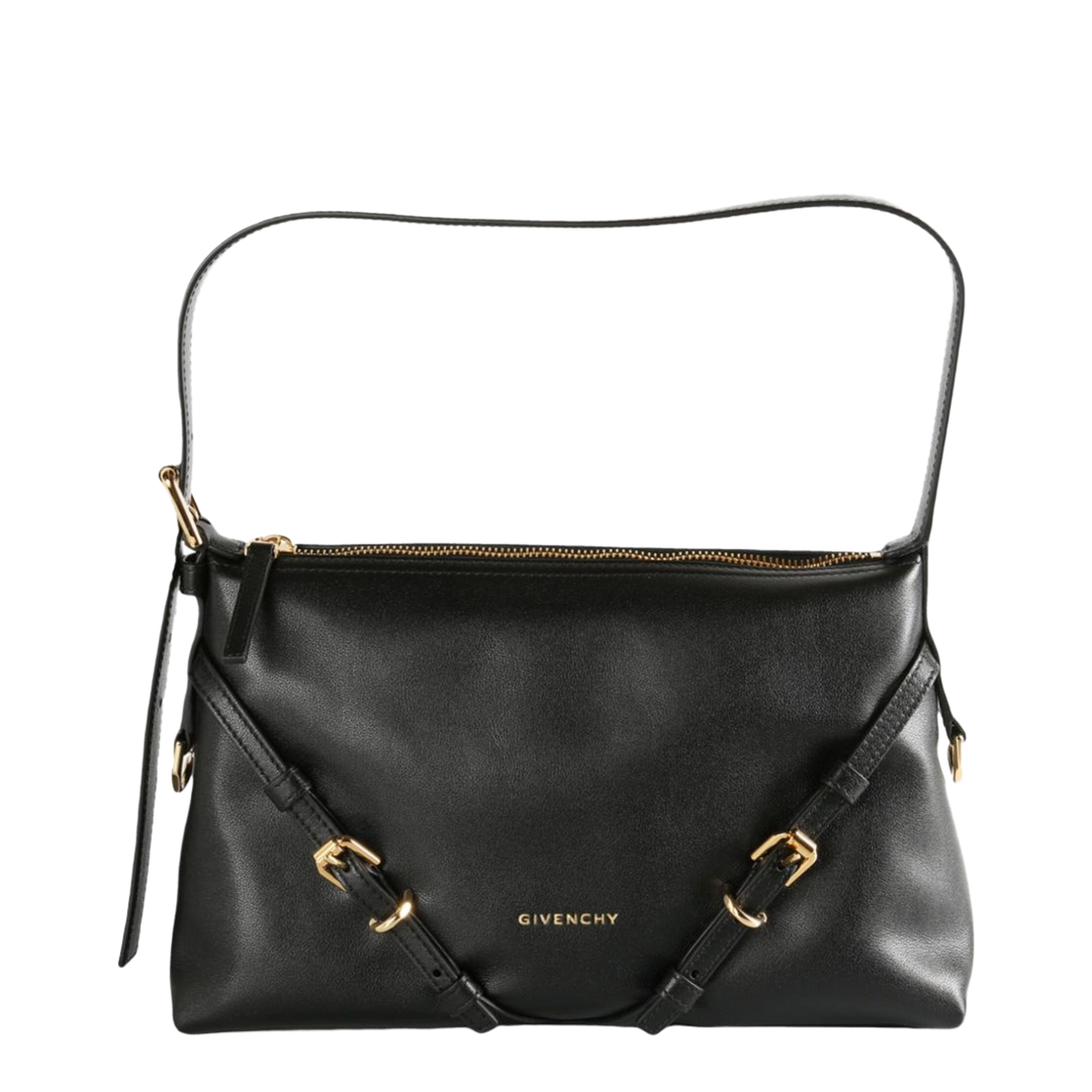 Mini Voyou Bag in Shiny Leather