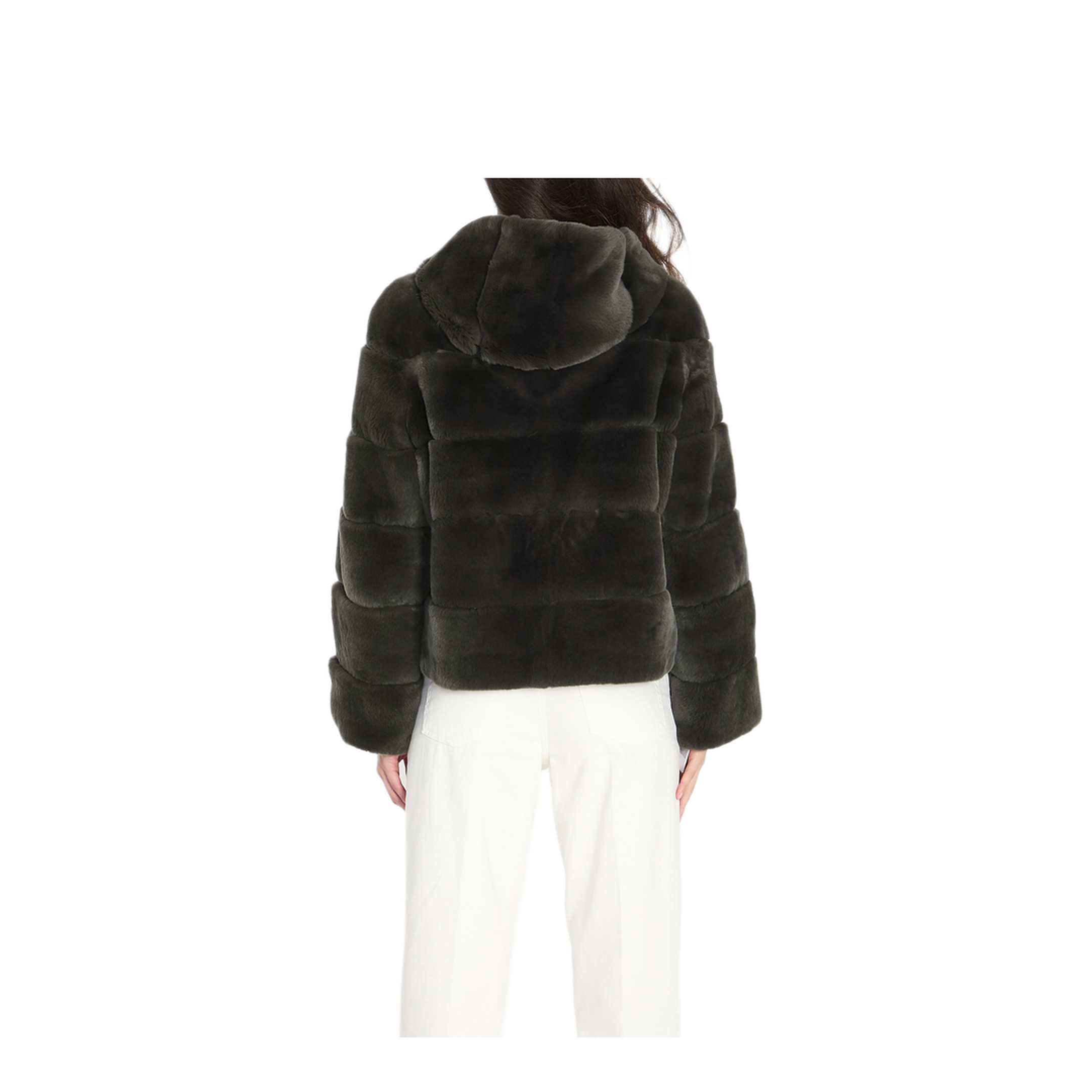 MAYFEYR - Yves Salomon - Reversible Green Fur - 26WYV30158REXXA8001