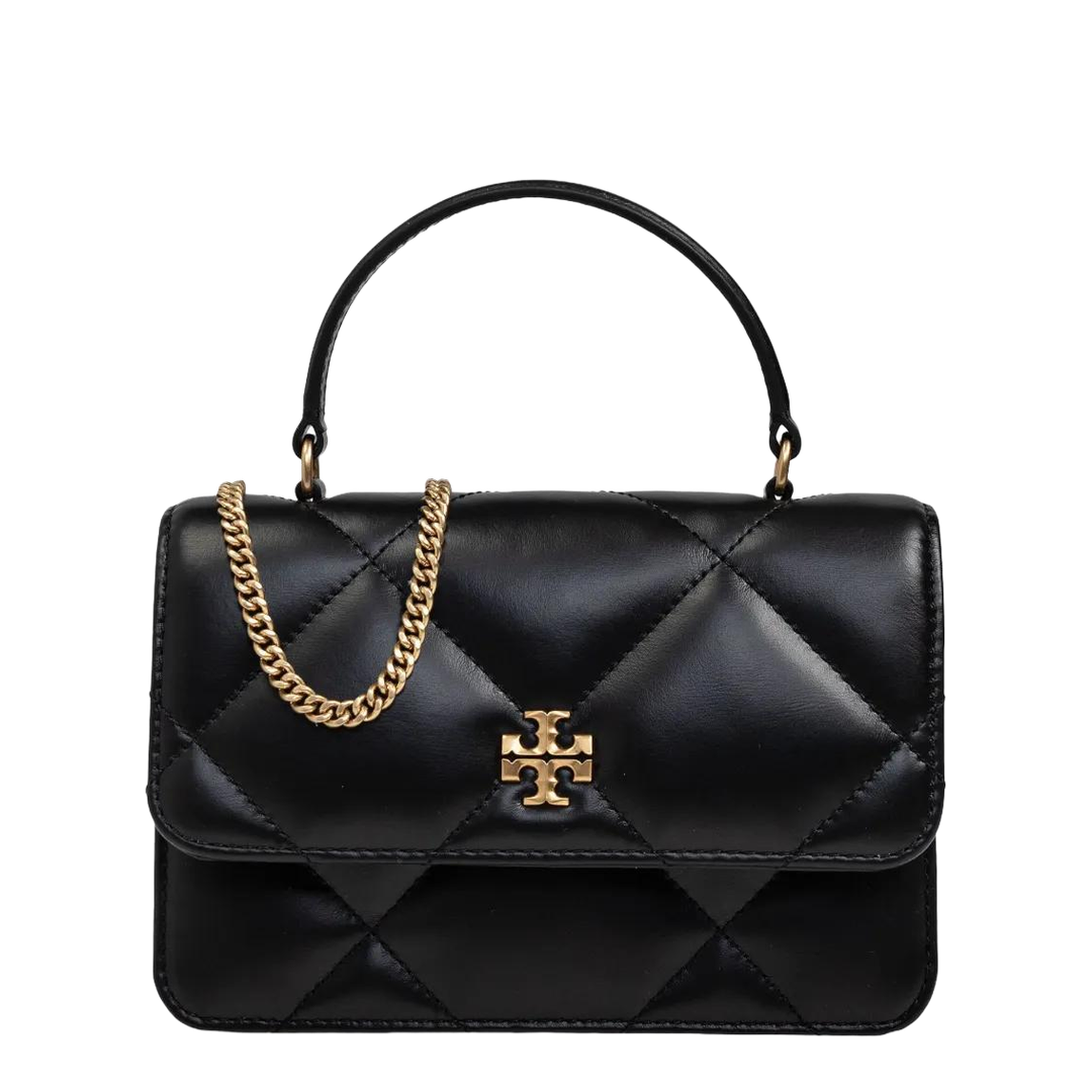 Kira Diamond Mini Sling Bag Leather Black