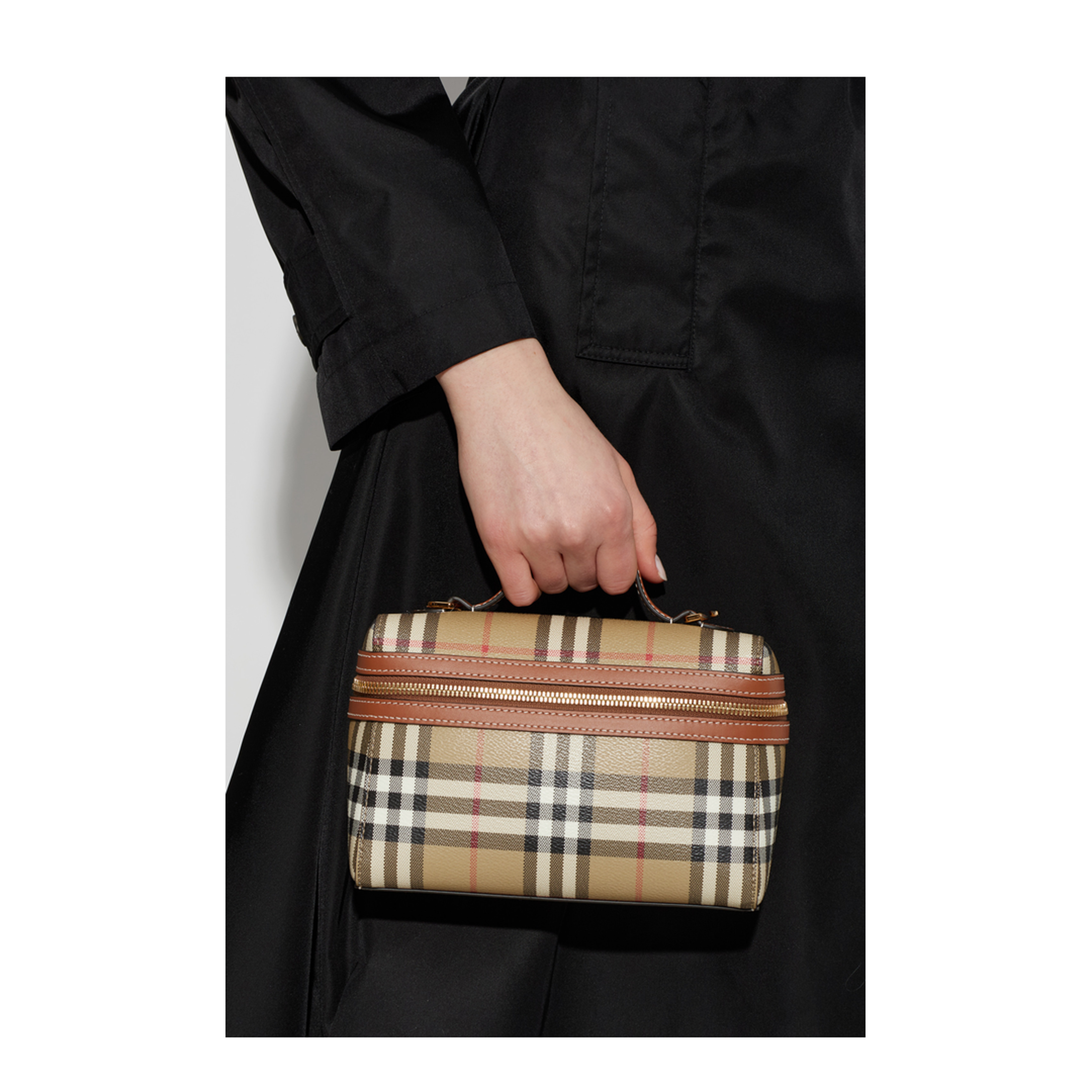 MAYFEYR - Burberry - Vanity Case Accessories - 8120525A9534VNTGCHKBRIARBROWN