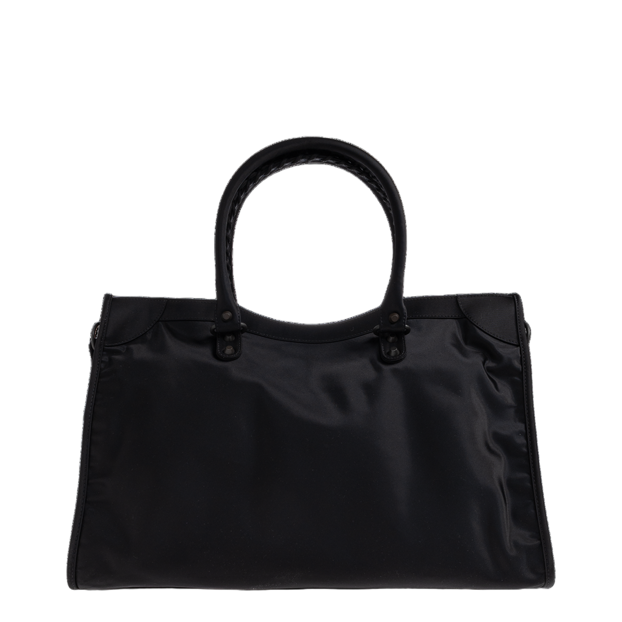 Le City Large Nylon Tote Bag - Black